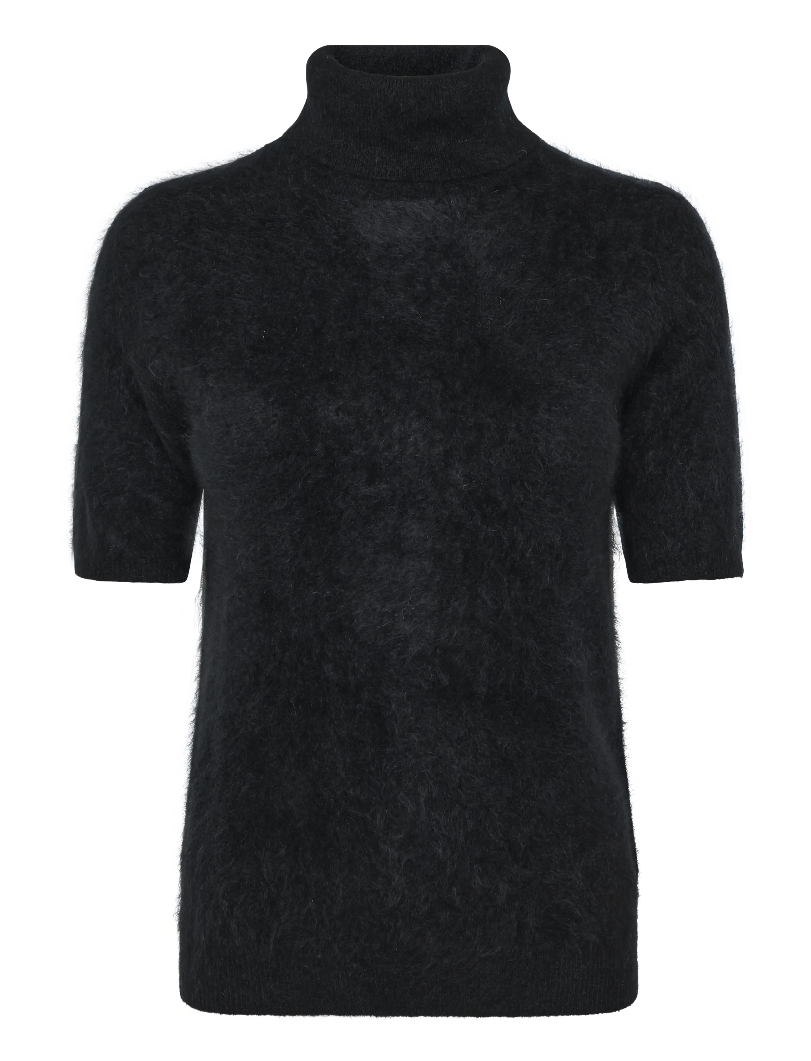 Brushed Turtleneck T-Shirt