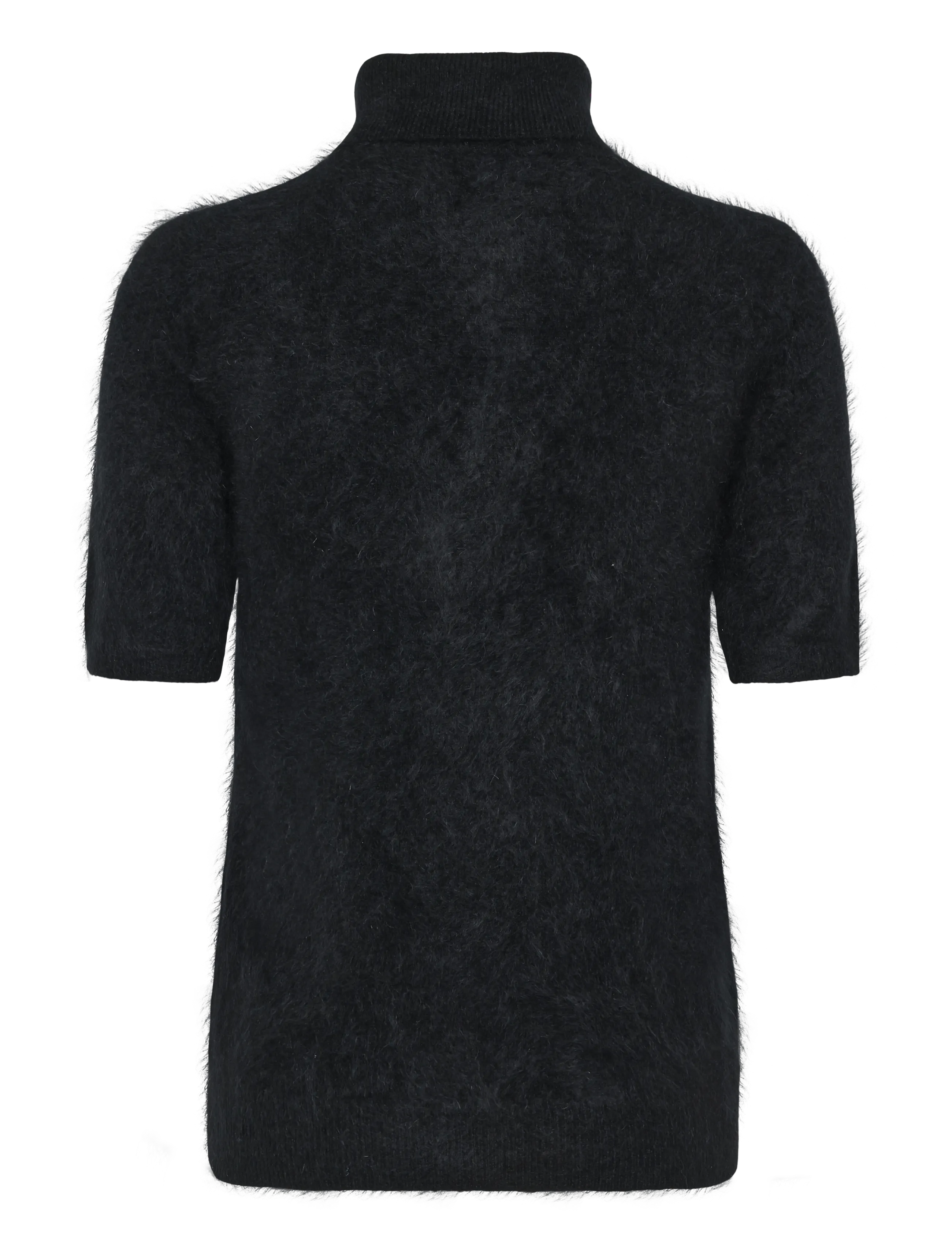 Davida Cashmere Brushed Turtleneck T-Shirt dam – bild 2