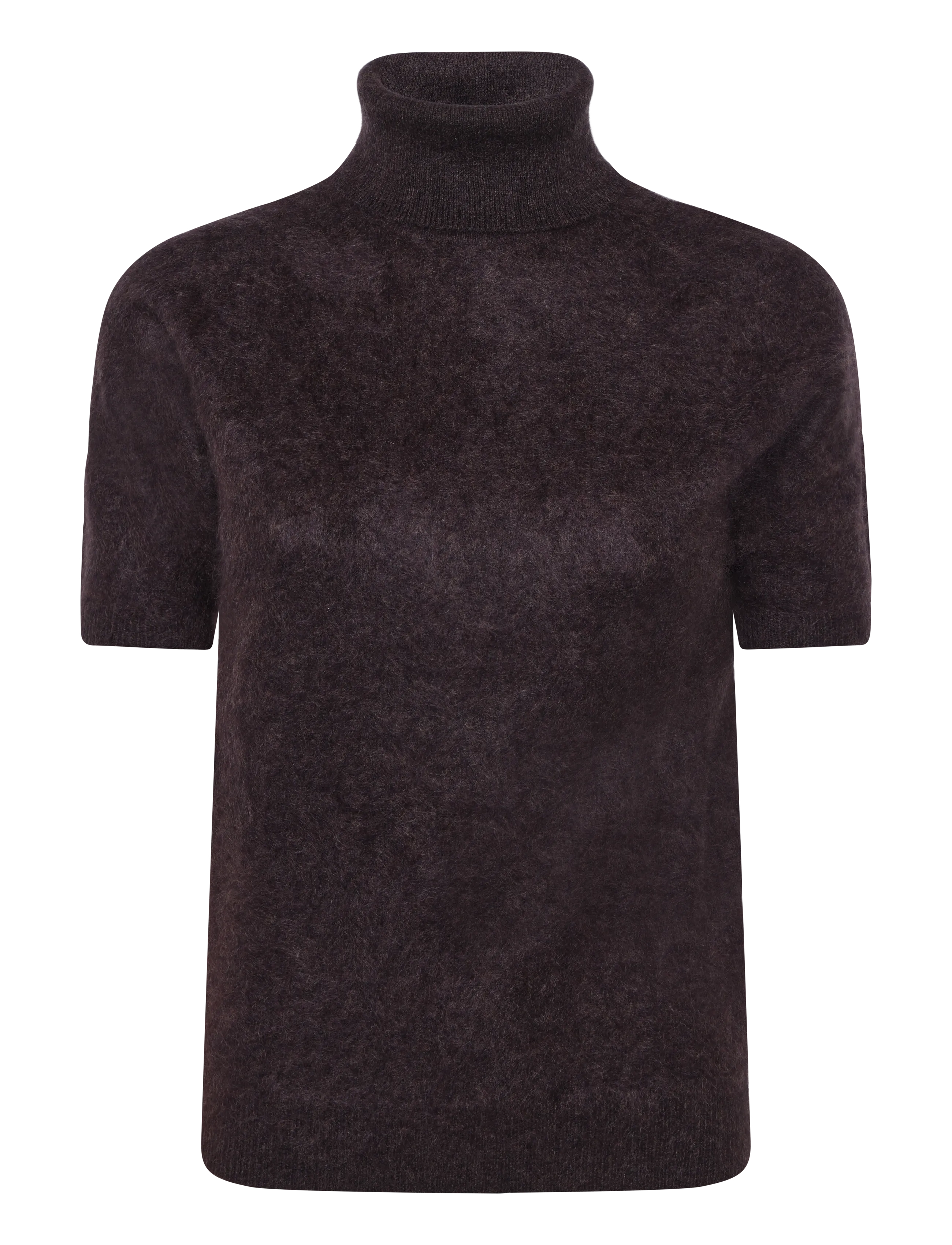 Brushed Turtleneck T-Shirt