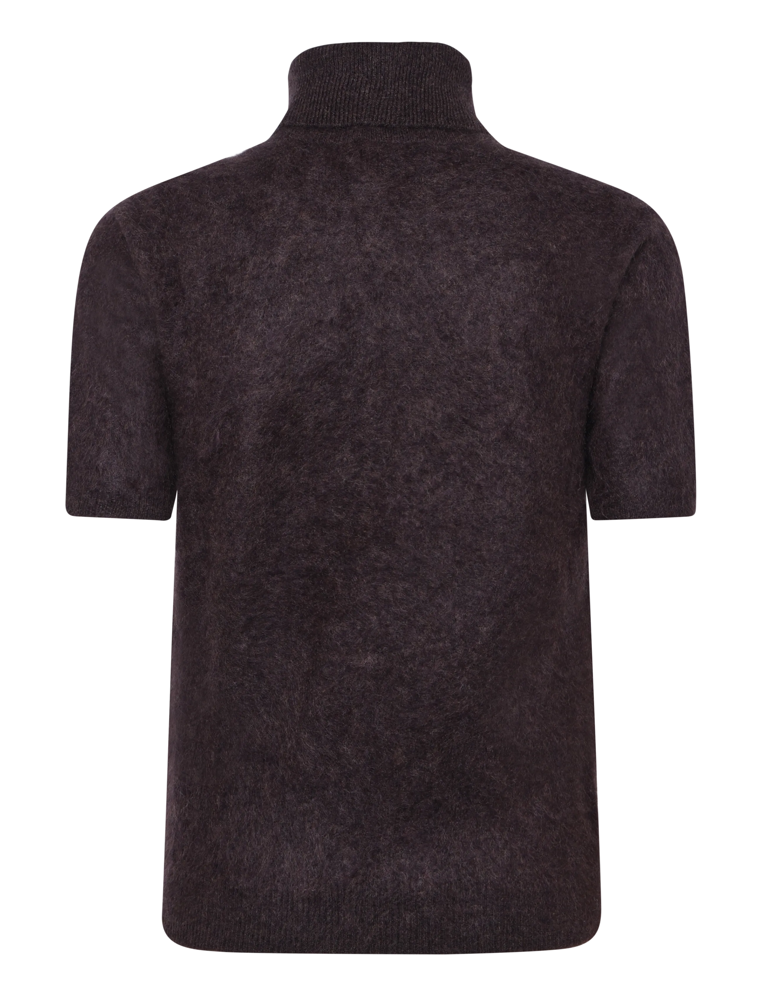 Davida Cashmere Brushed Turtleneck T-Shirt dam – bild 2