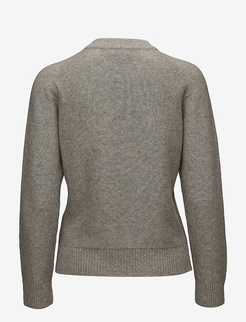 Davida Cashmere - Turtleneck Oversized Slits - kaschmir - sand - 1