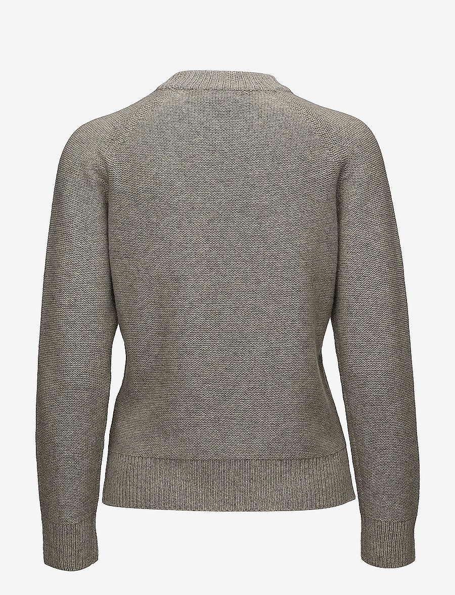 Davida Cashmere - Turtleneck Oversized Slits - kaschmir - sand - 1