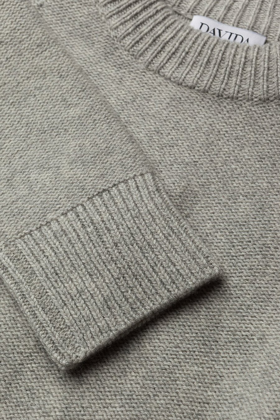 Davida Cashmere - Turtleneck Oversized Slits - kaschmir - sand - 2