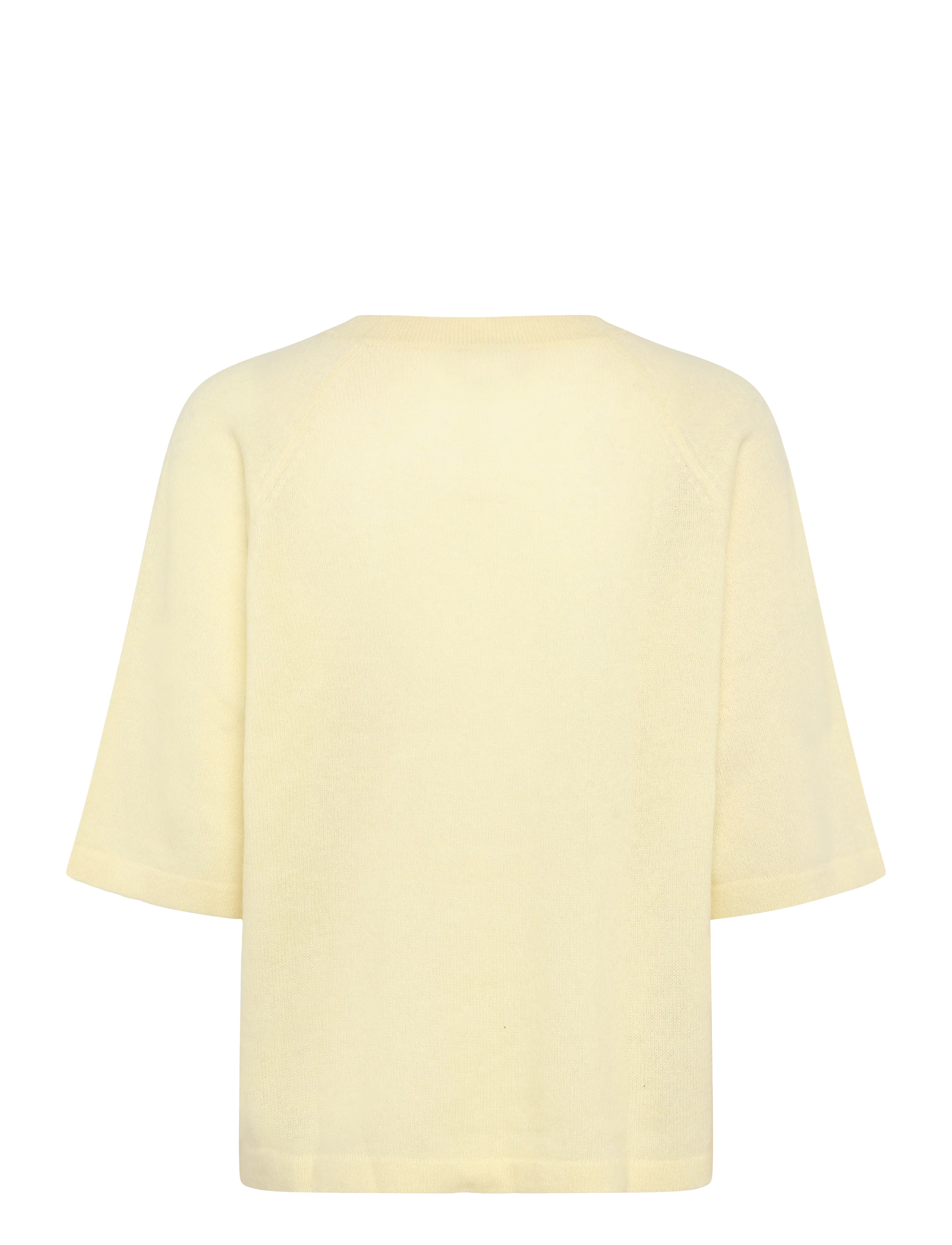 Davida Cashmere - Raglan Oversized Sweater Loose Tension - citrus - 1