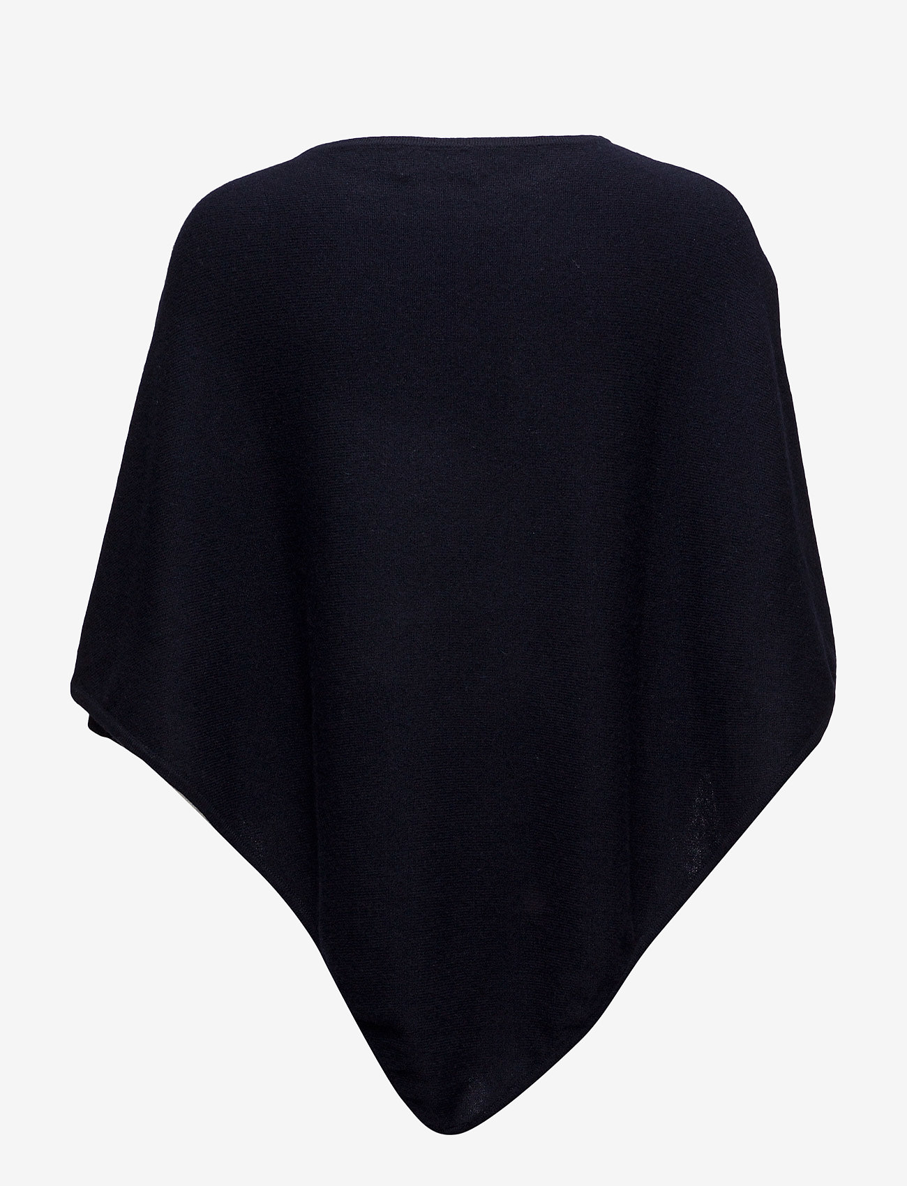 Davida Cashmere - triangle poncho - kašmiir - navy - 1