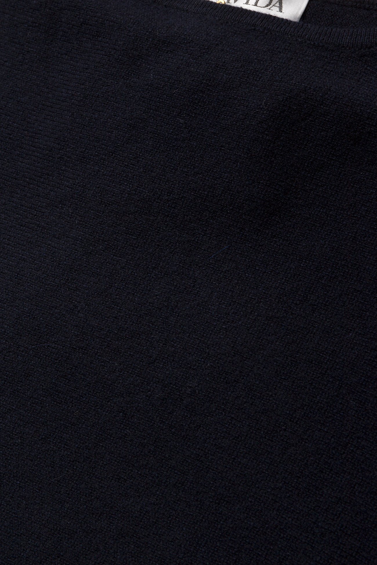 Davida Cashmere - triangle poncho - kašmiir - navy - 2