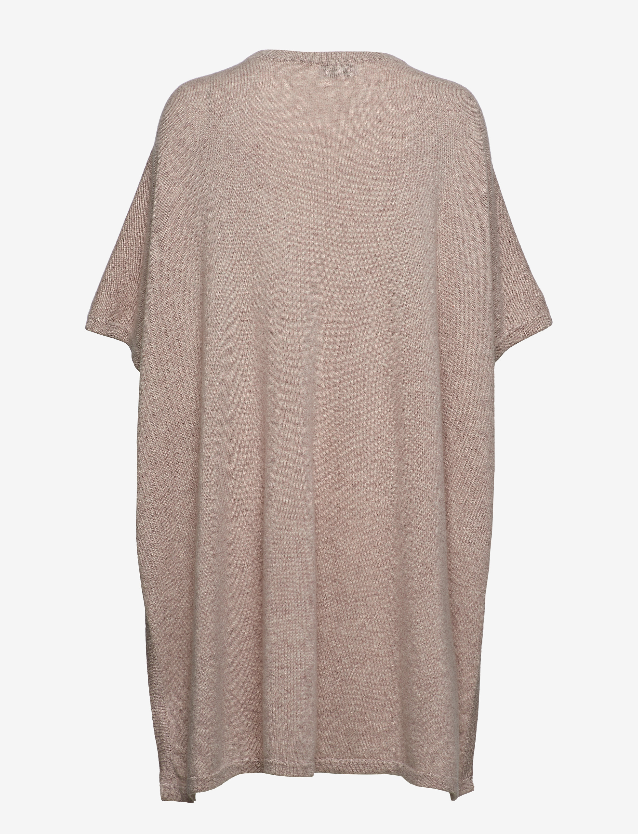 Davida Cashmere - Open Poncho - sand - 1