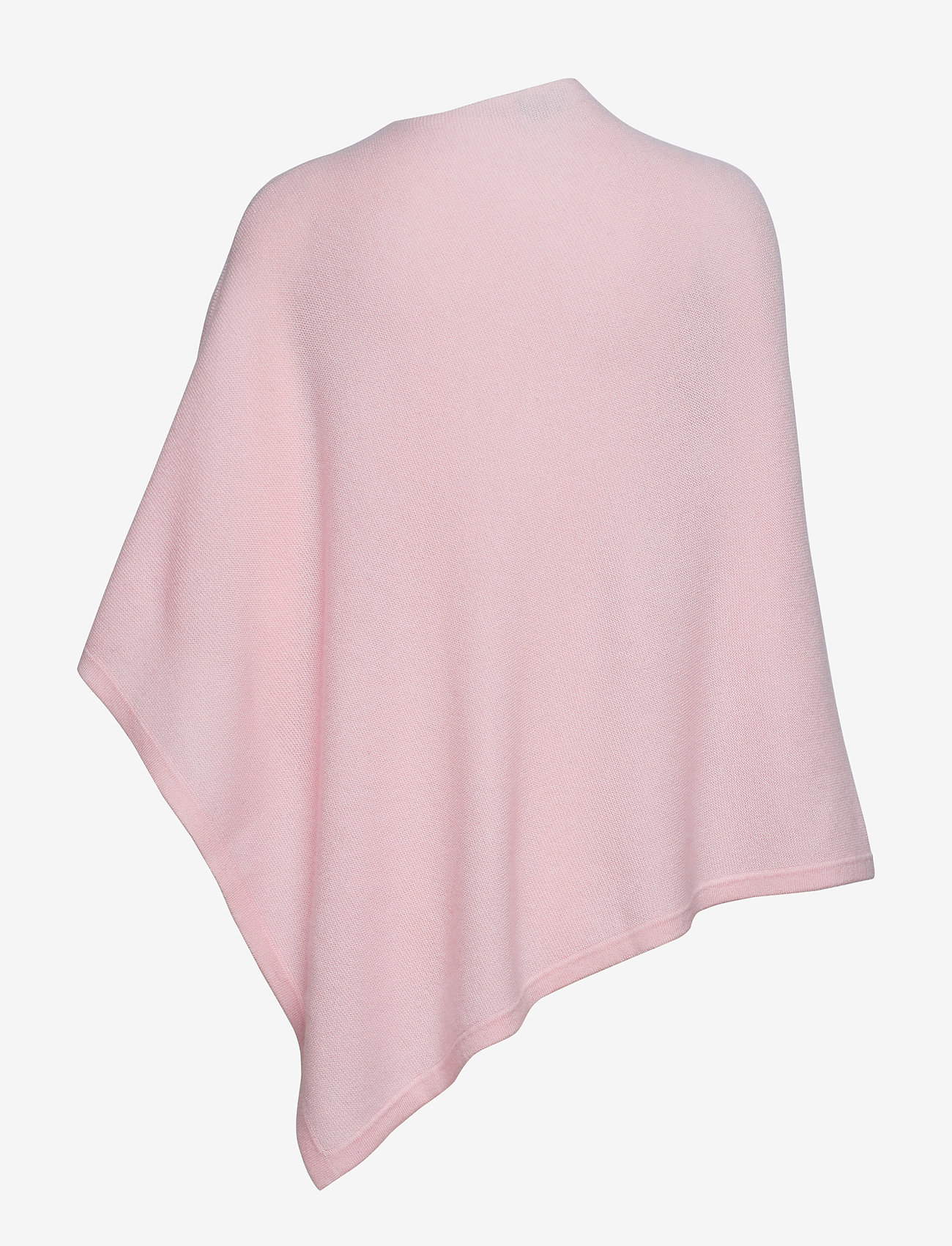 Davida Cashmere - Asymmetric Poncho - light pnk - 1