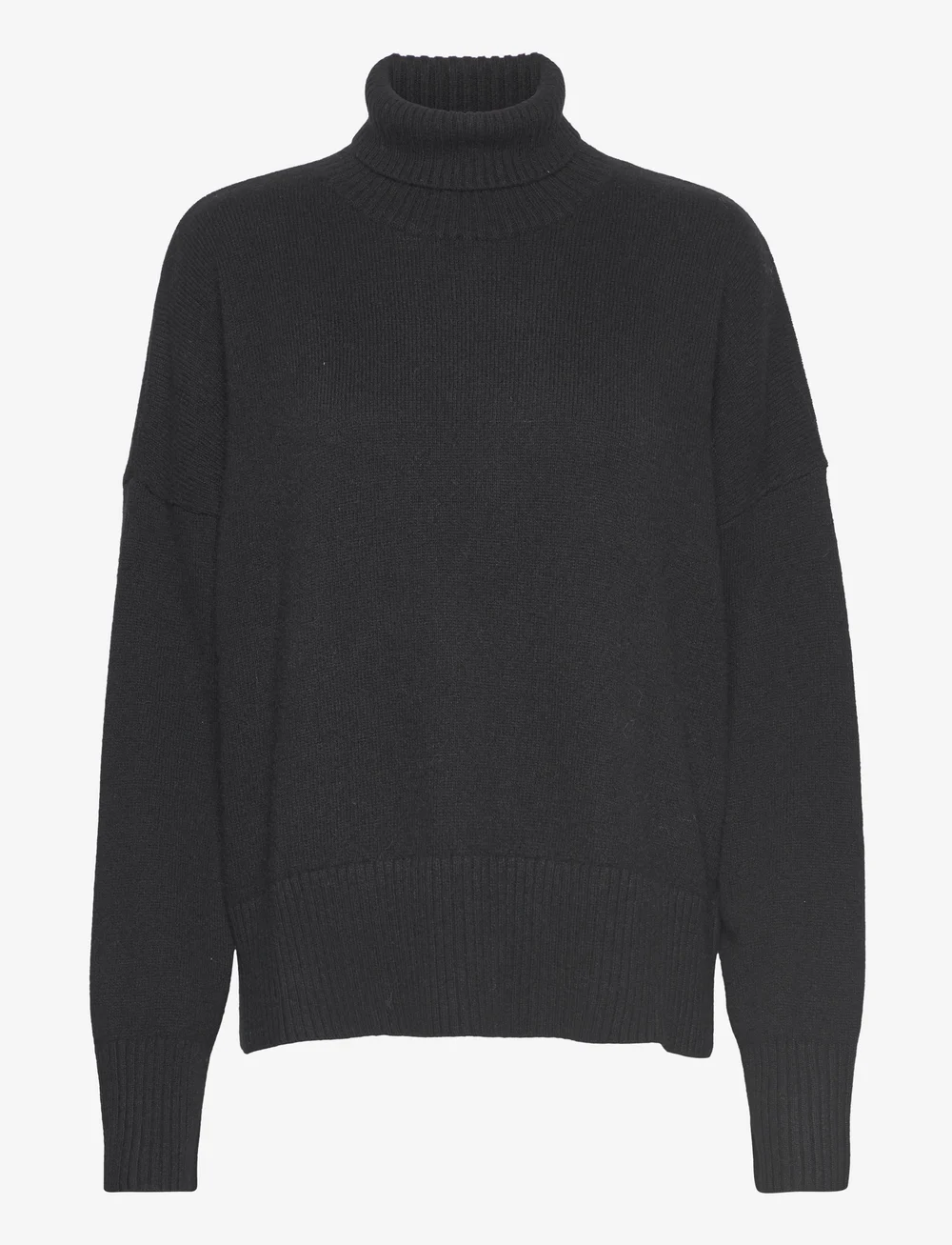 Davida Cashmere Chunky Roll Neck Sweater Turtlenecks Boozt