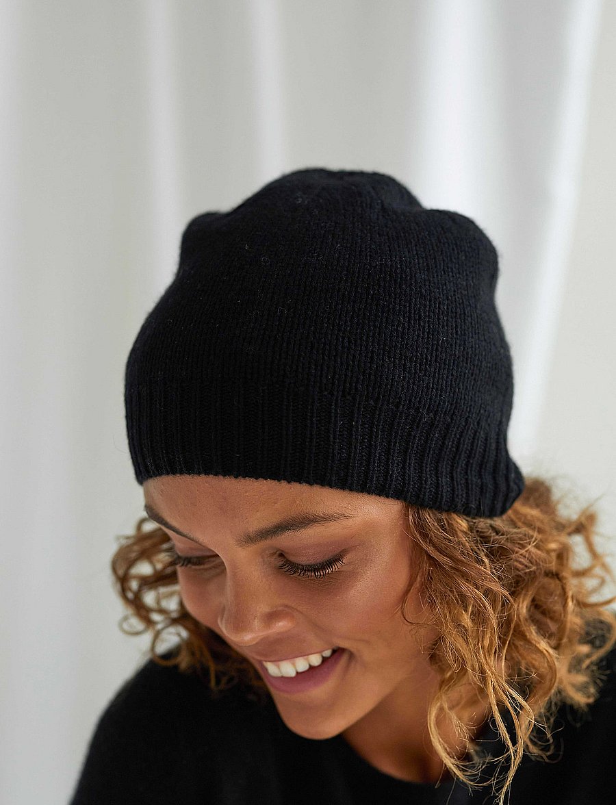 Davida Cashmere - Cap - kaschmir - black - 0
