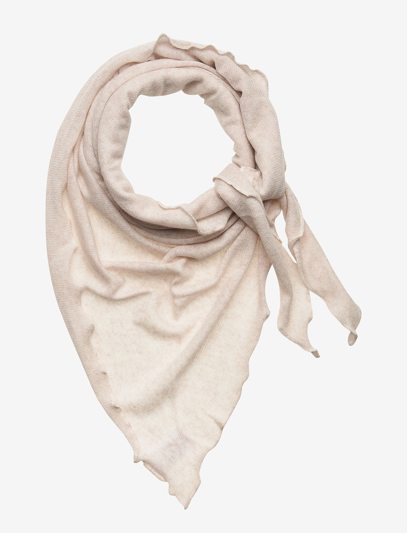 Triangle Scarf - LIGHT BEIGE