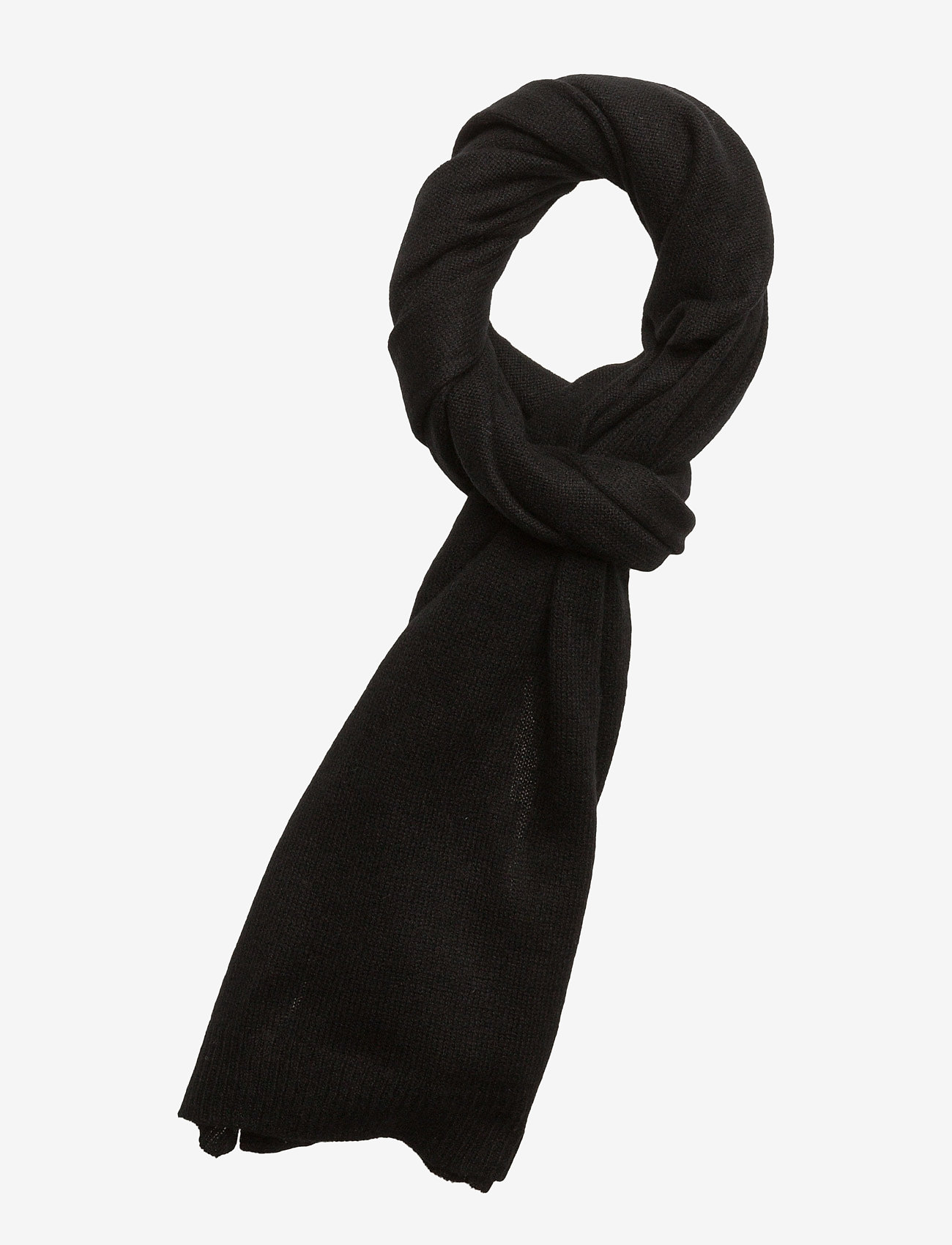 Davida Cashmere - Rectangular Scarf - accessories - black - 0