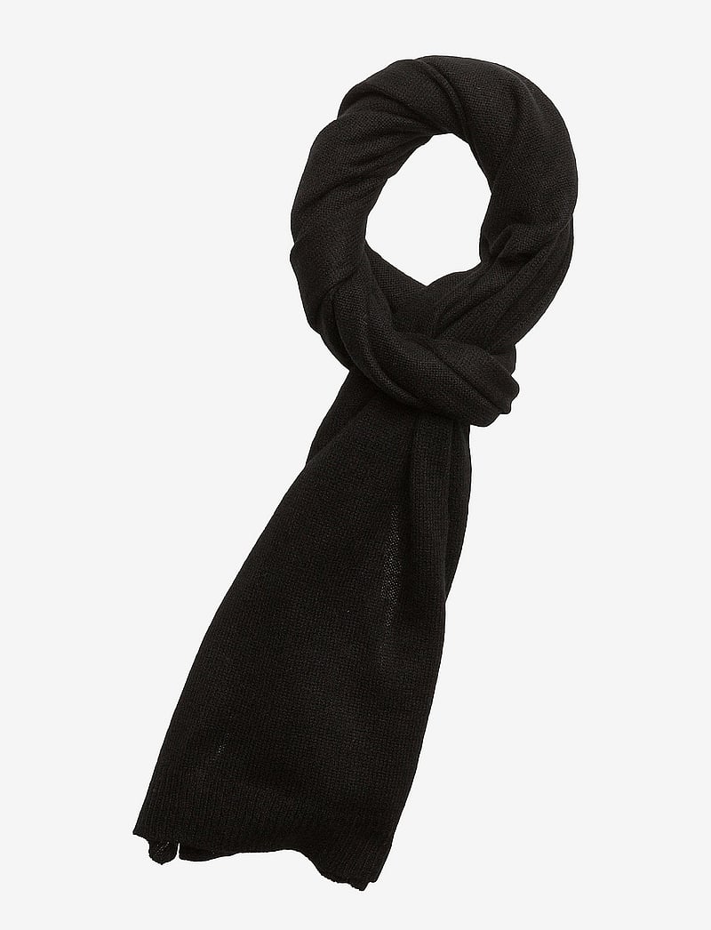 Davida Cashmere - Rectangular Scarf - cashmere - black - 0