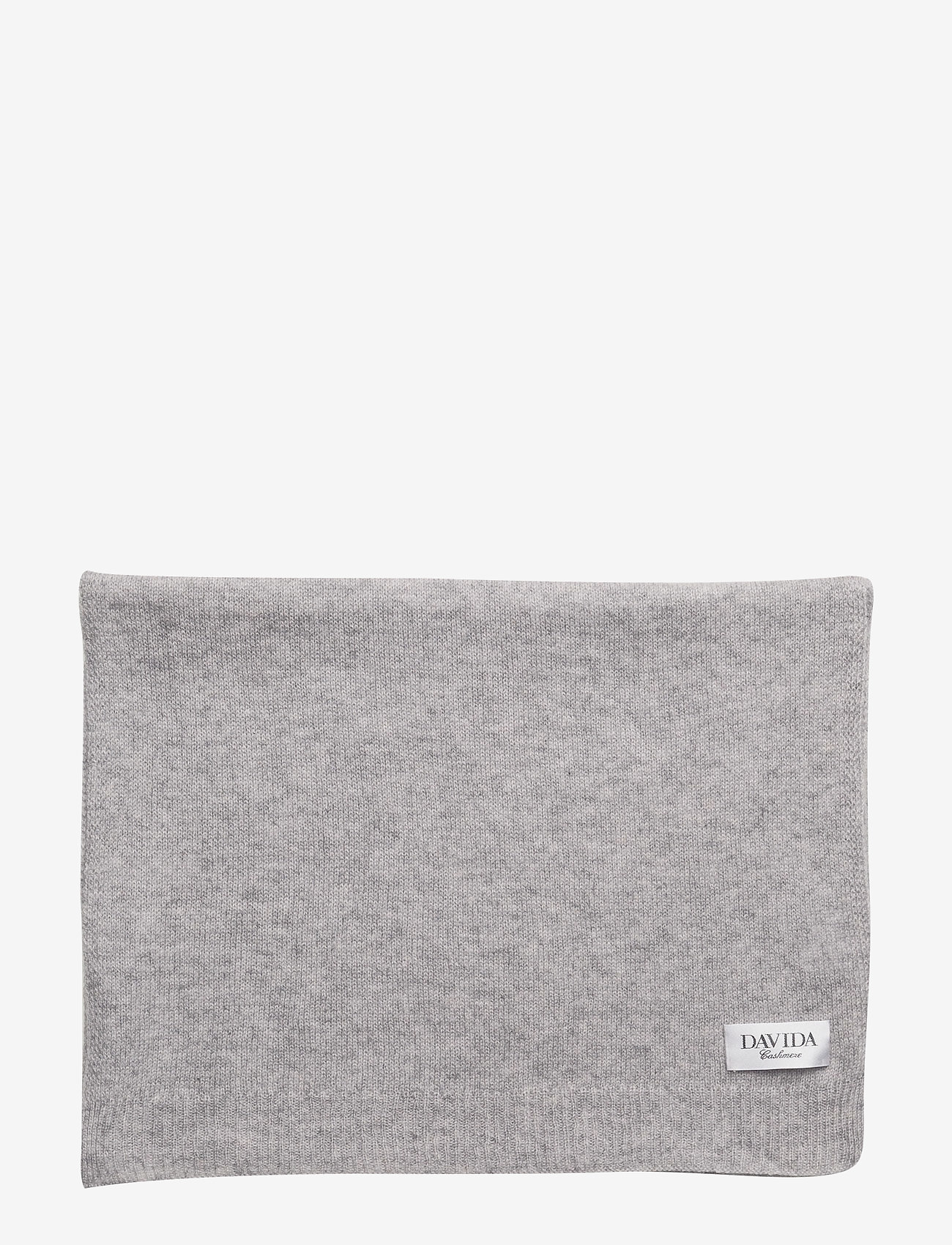 Davida Cashmere - Rectangular Scarf - accessories - light grey - 2