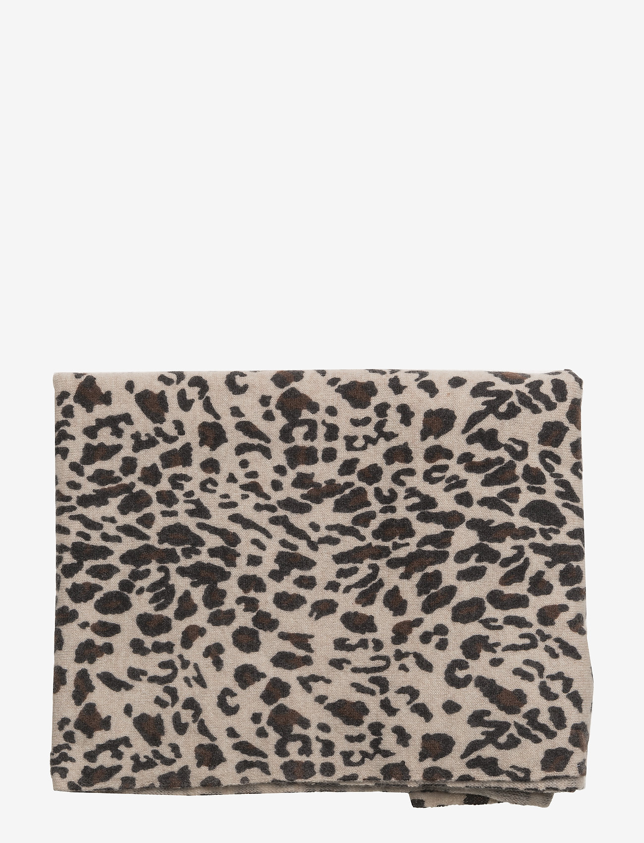 Davida Cashmere - Scarf Leopard - animal light - 2
