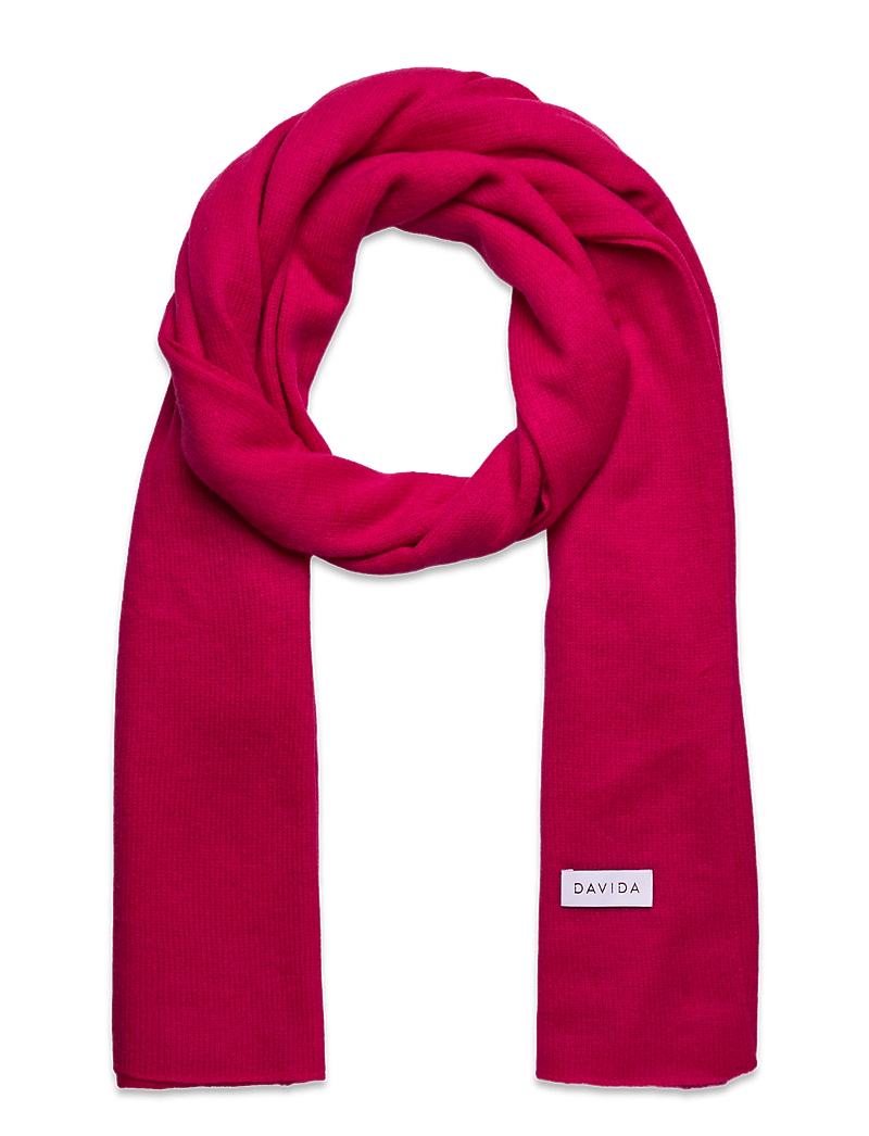 Davida Cashmere - Big Classic Scarf - kasmír - fuchsia - 0