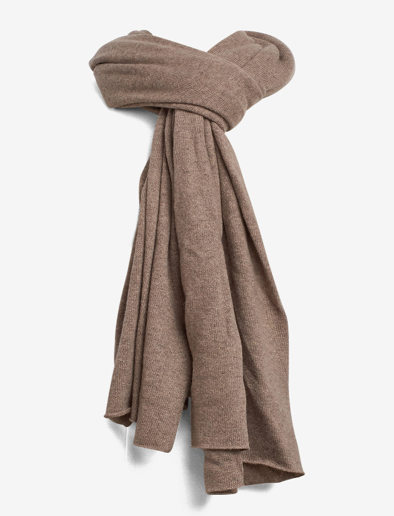 Davida Cashmere - big classic scarf - accessories - mink - 1