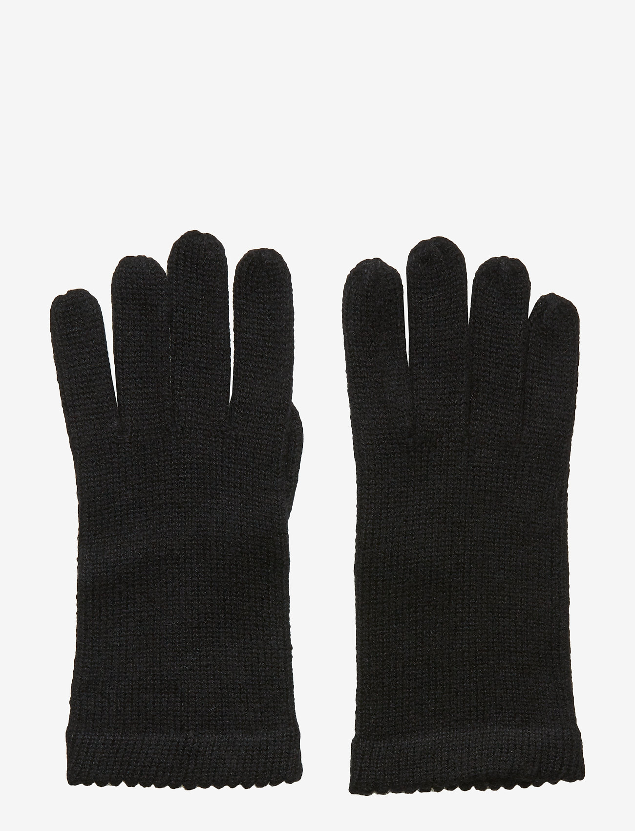 Davida Cashmere - Gloves - cashmere - black - 0
