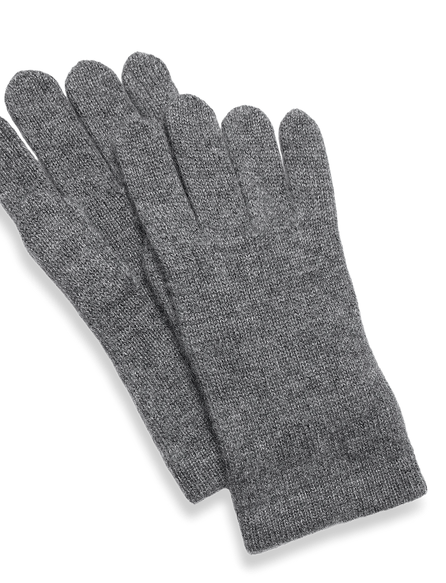 Davida Cashmere - Gloves - cashmere - dark grey - 2