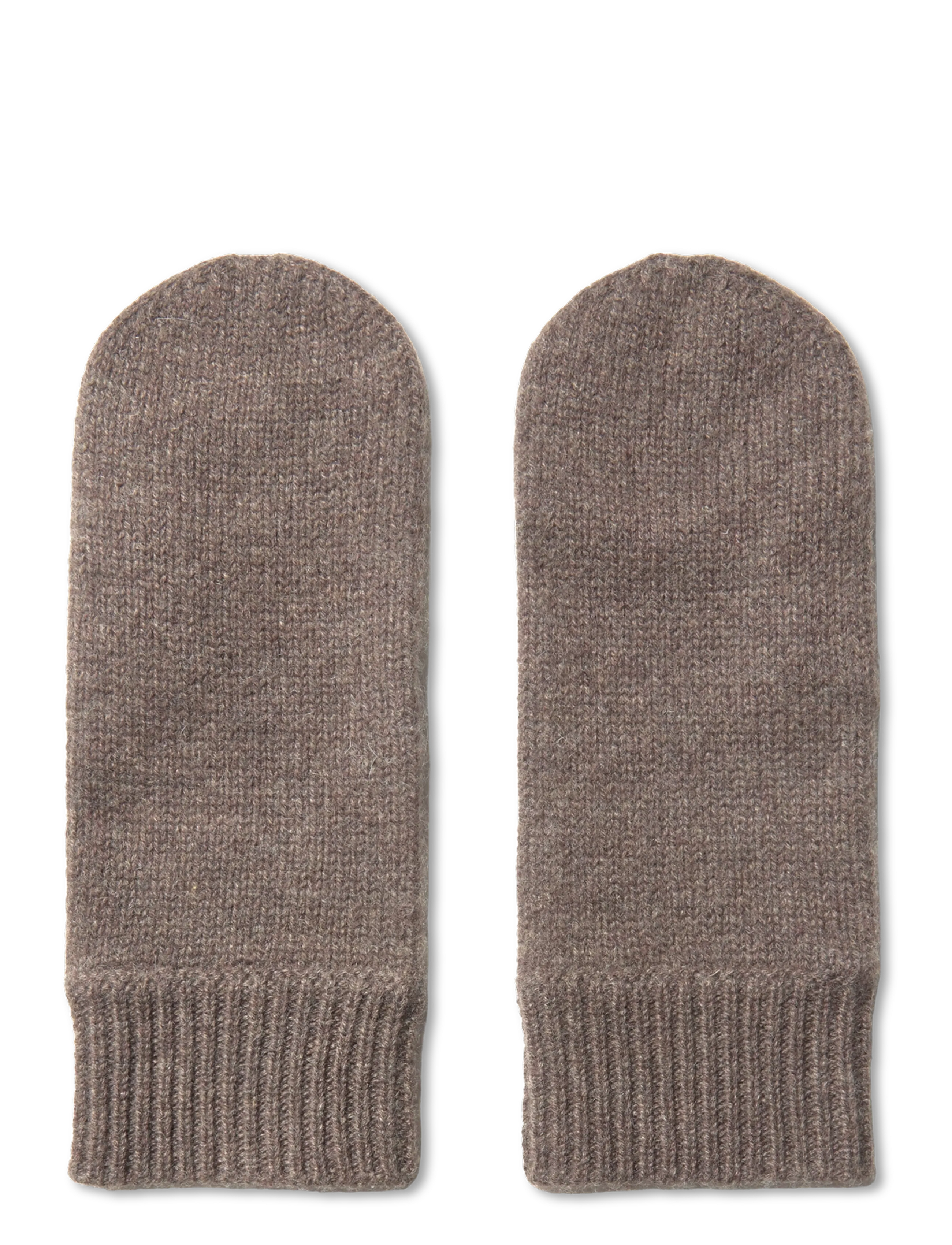 Davida Cashmere mittens - Kollektioner - CACAO / brown