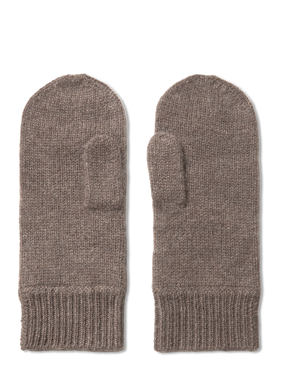 Davida Cashmere - mittens - cashmere - cacao - 1