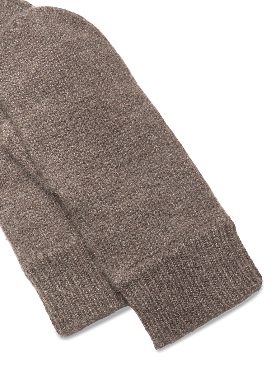 Davida Cashmere - mittens - cashmere - cacao - 2