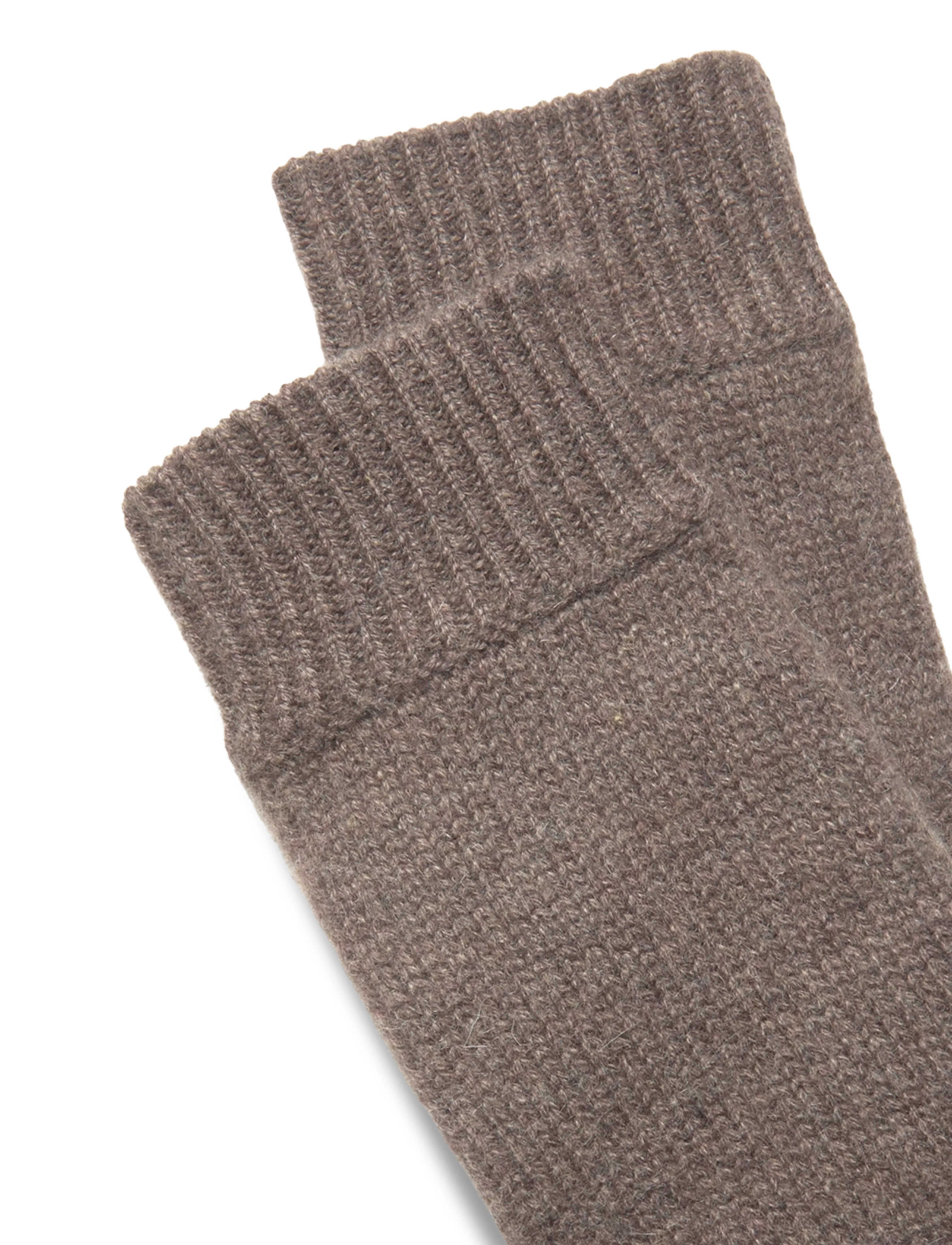 Davida Cashmere - mittens - cashmere - cacao - 3