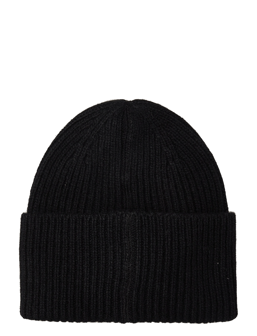 Davida Cashmere - fold rib cap - kašmiir - black - 2