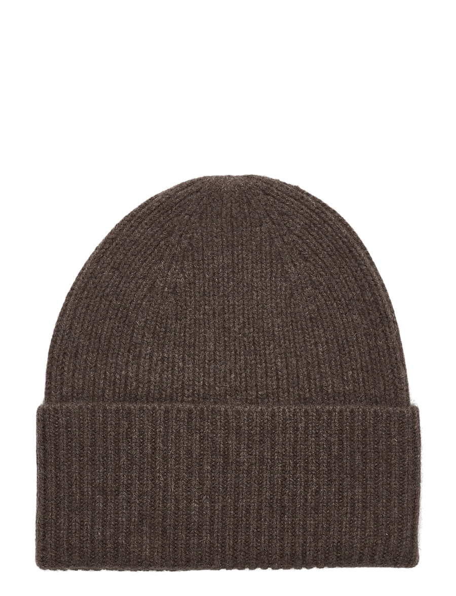 Davida Cashmere - fold rib cap - kašmiir - cacao - 0