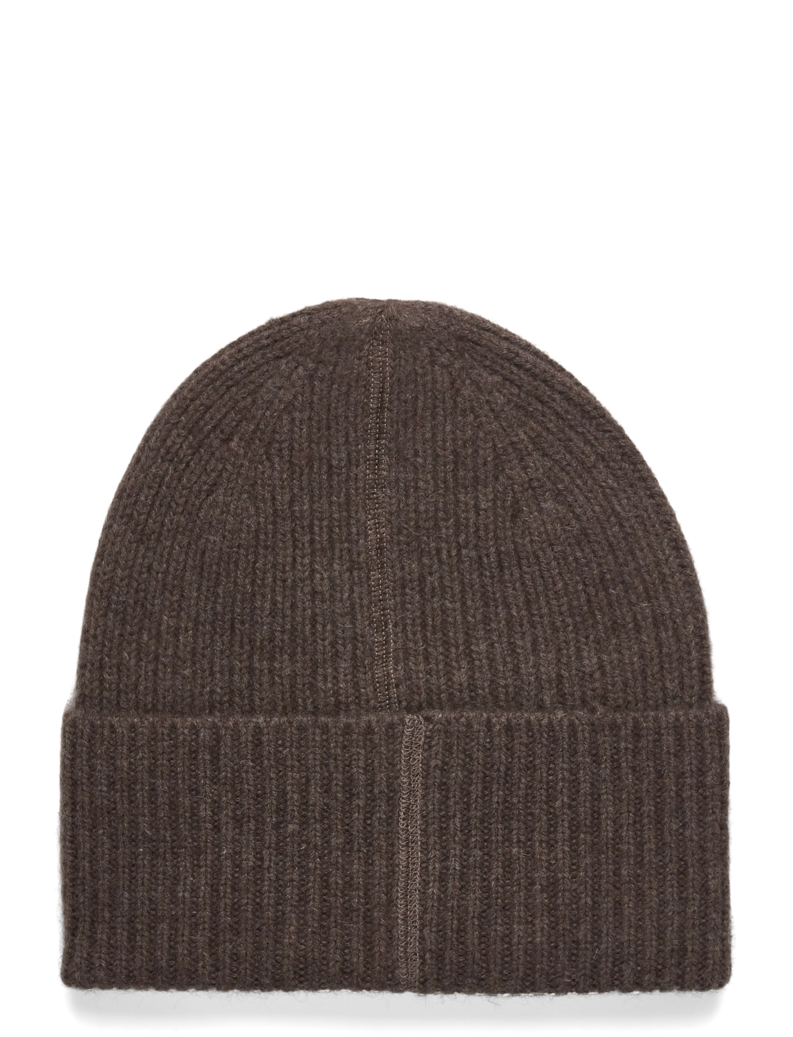 Davida Cashmere - fold rib cap - kašmiir - cacao - 1