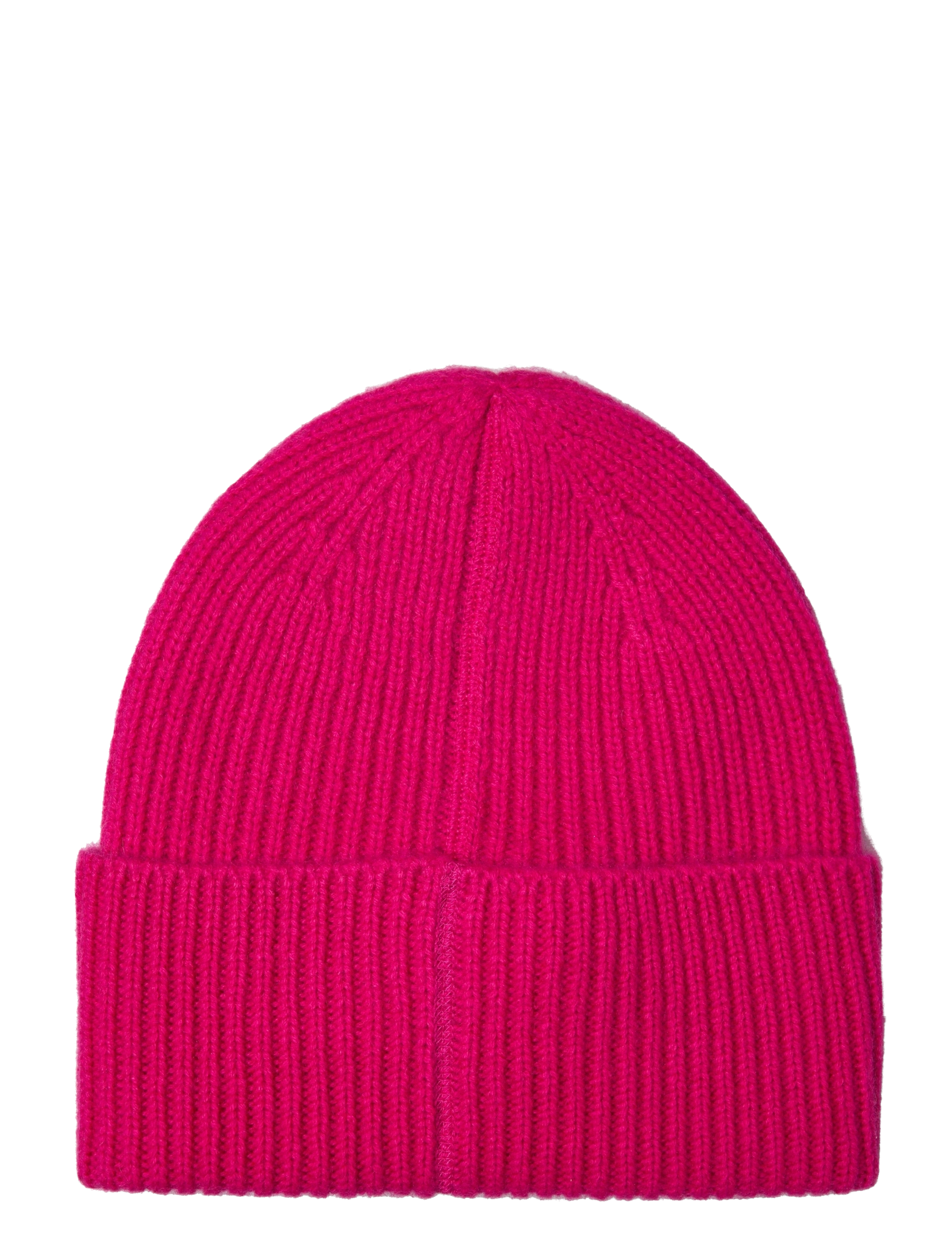 Davida Cashmere - Fold Rib Cap - cashmere - fuchsia - 1