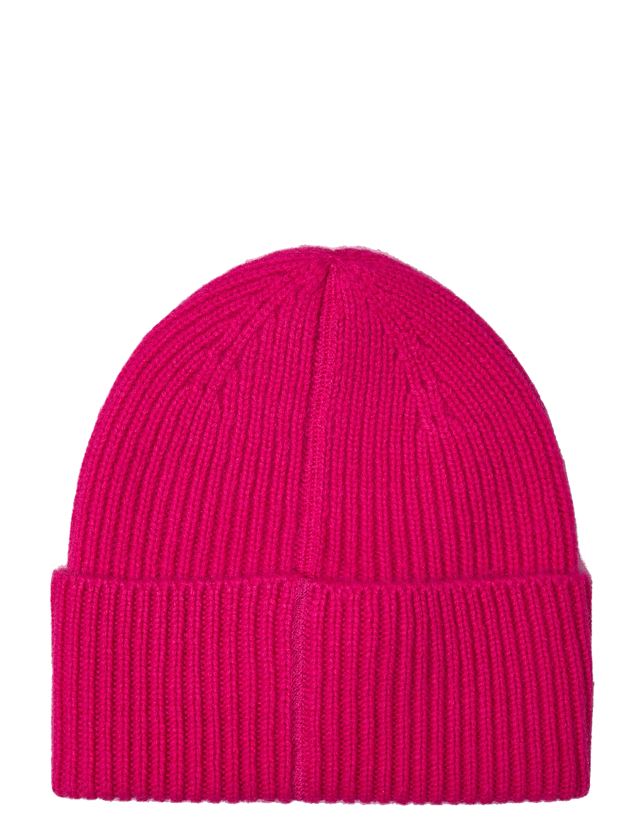 Davida Cashmere - fold rib cap - kašmiir - fuchsia - 1