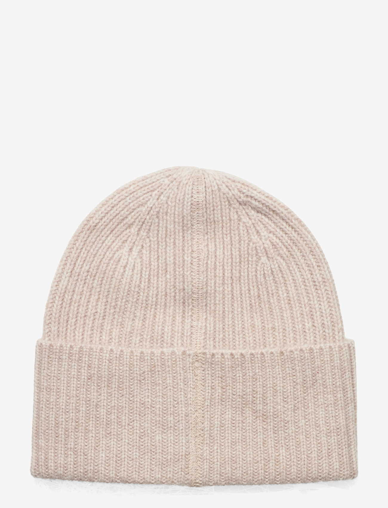 Davida Cashmere - Fold Rib Cap - cashmere - light beige - 1