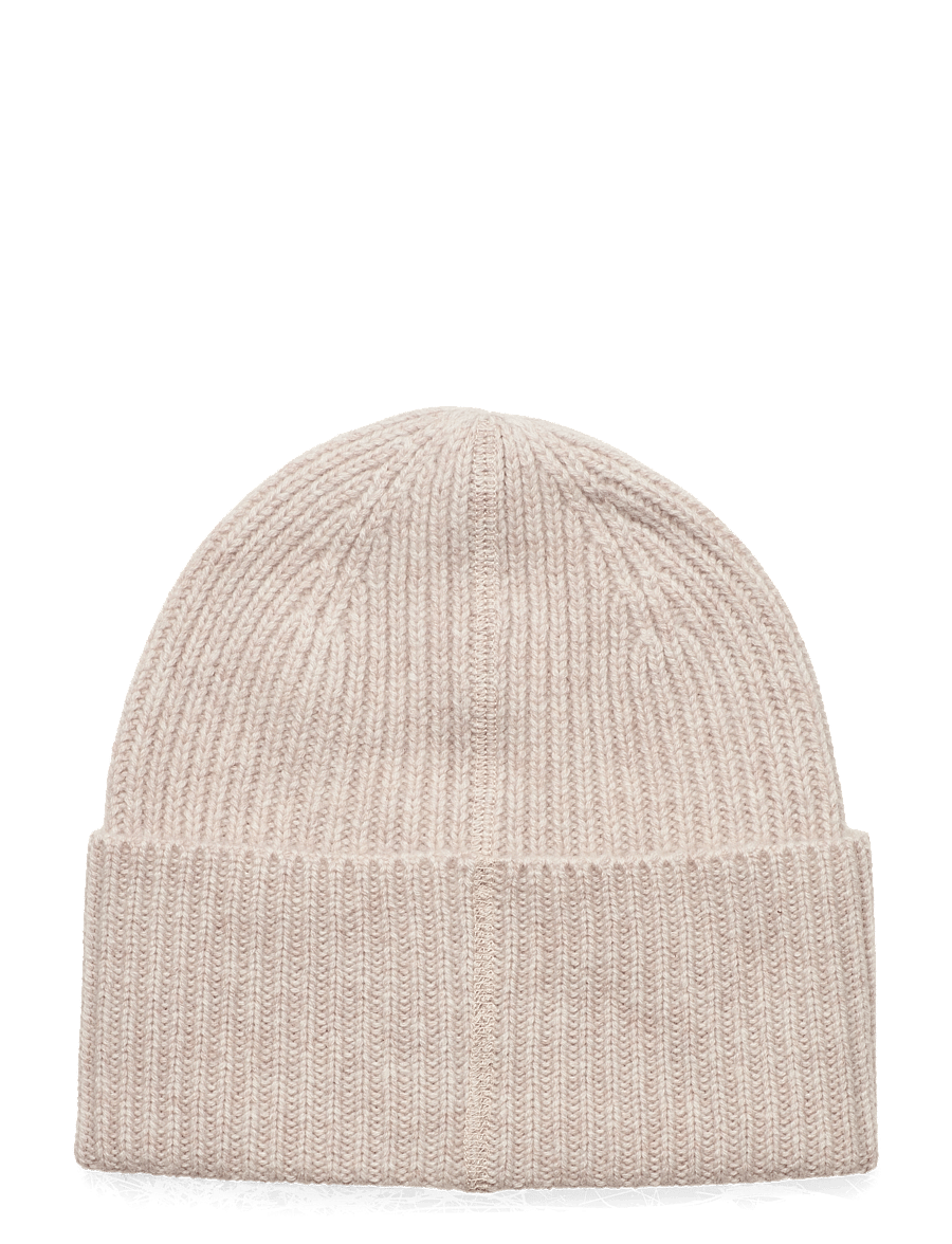 Davida Cashmere - fold rib cap - kašmiir - light beige - 1