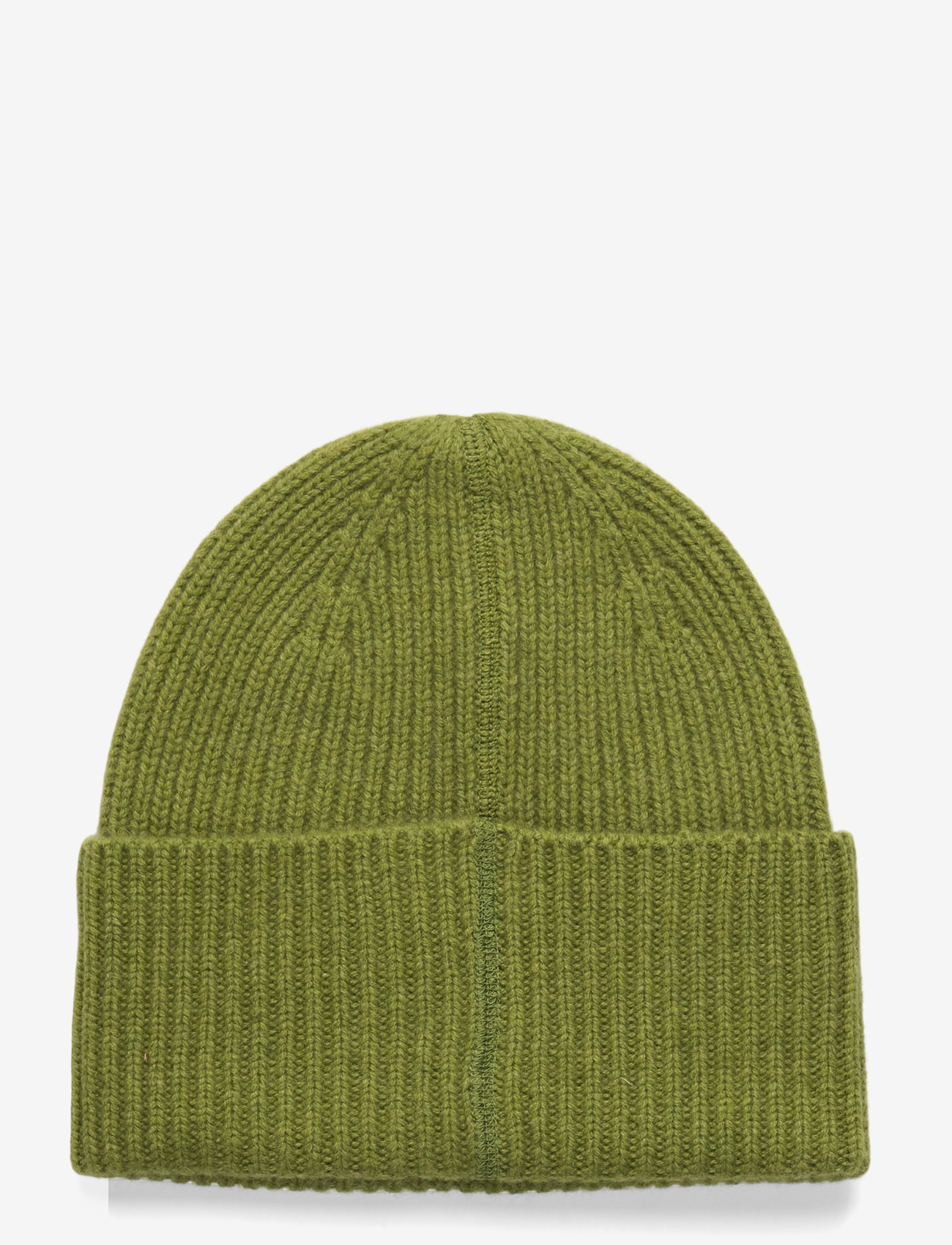 Davida Cashmere - Fold Rib Cap - accessoires - moss green - 1