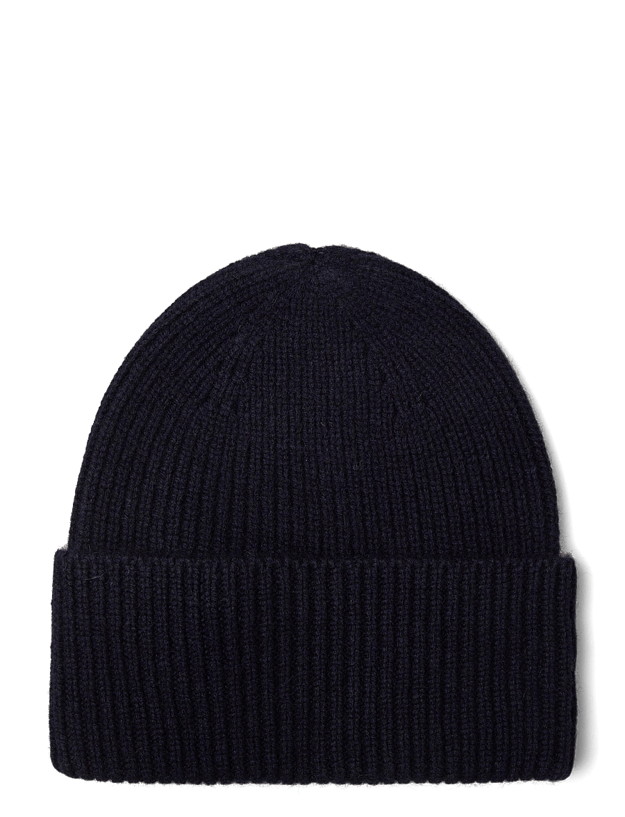 Davida Cashmere - fold rib cap - kaschmir - navy - 0