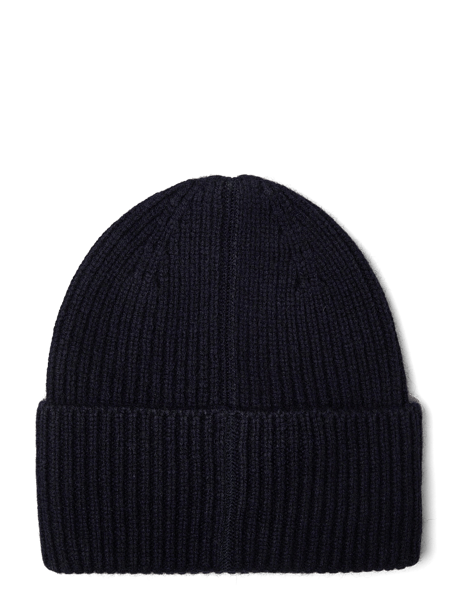 Davida Cashmere - fold rib cap - kaschmir - navy - 1