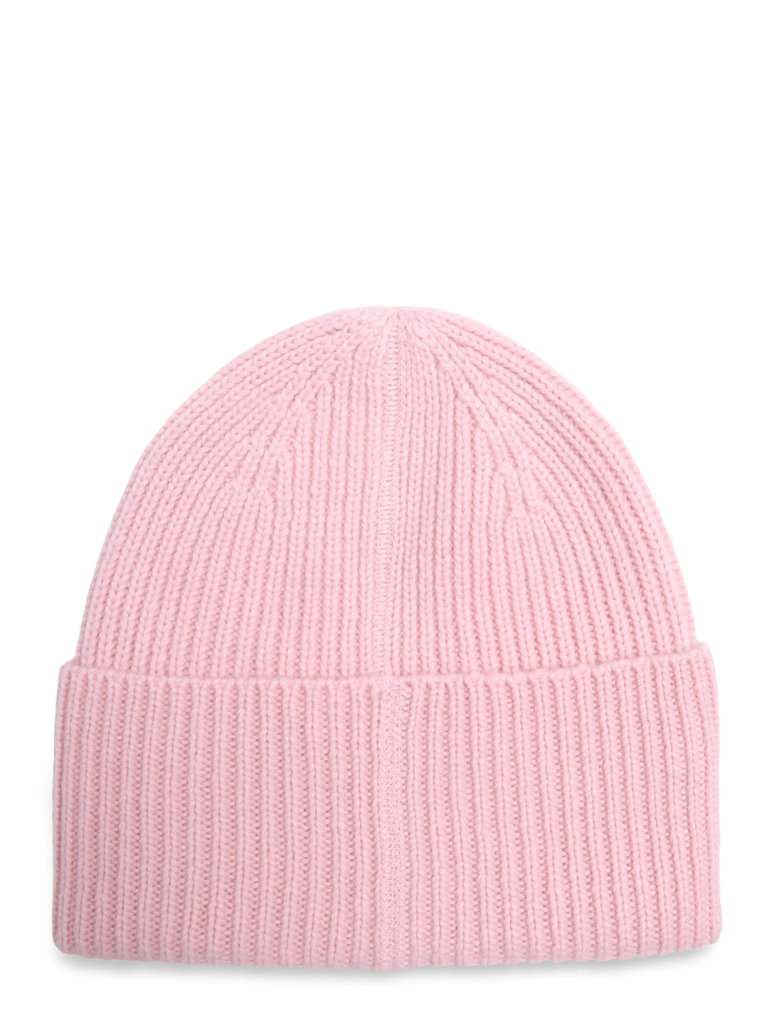 Davida Cashmere - fold rib cap - cashmere - pink - 1