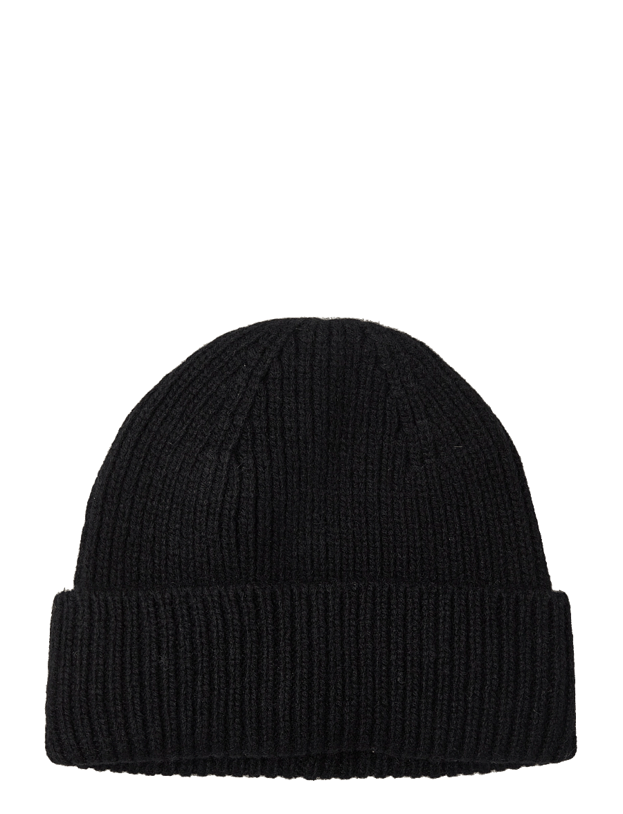 Davida Cashmere - Short Rib Fold Cap - osta olukorra järgi - black - 0