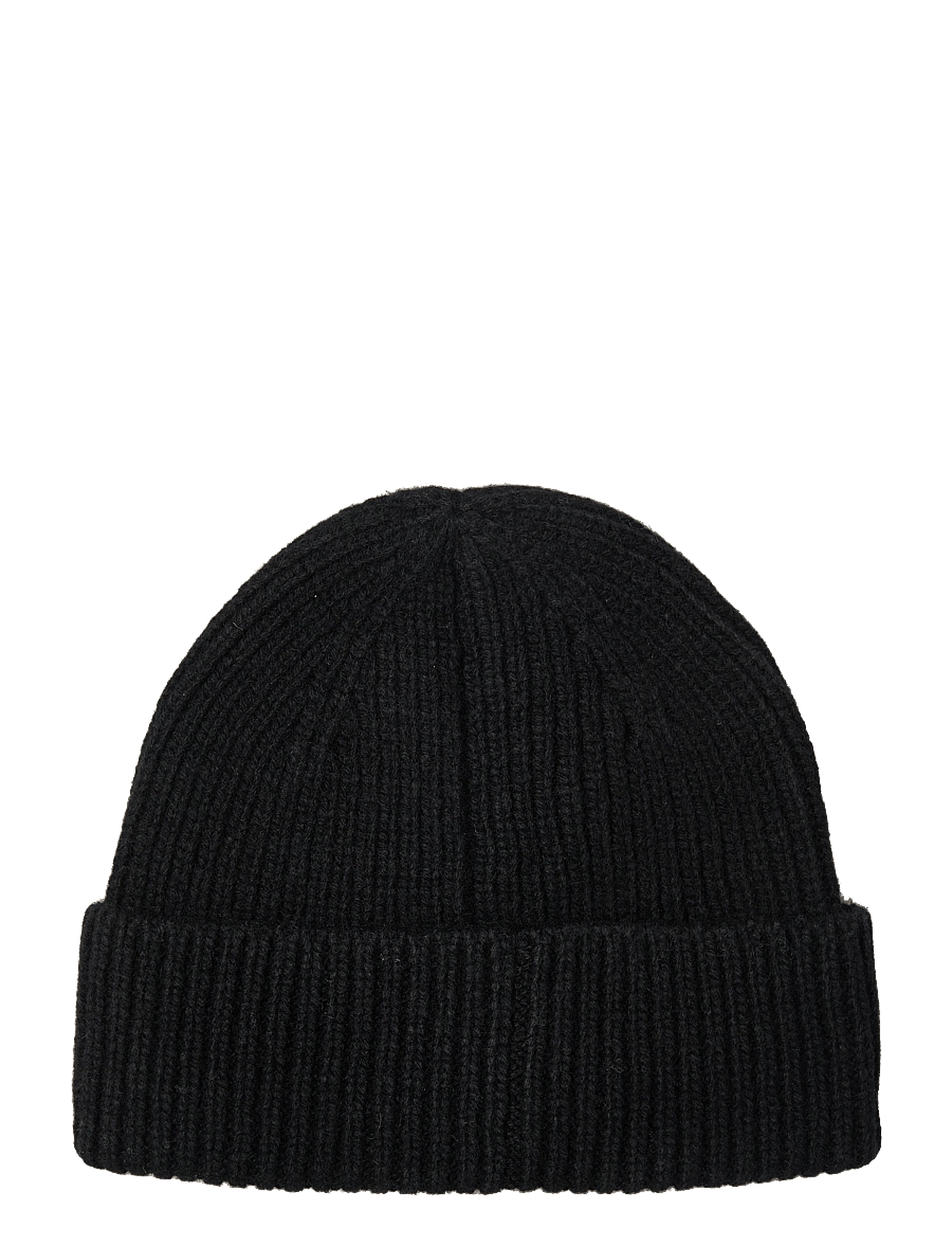 Davida Cashmere - Short Rib Fold Cap - osta olukorra järgi - black - 1