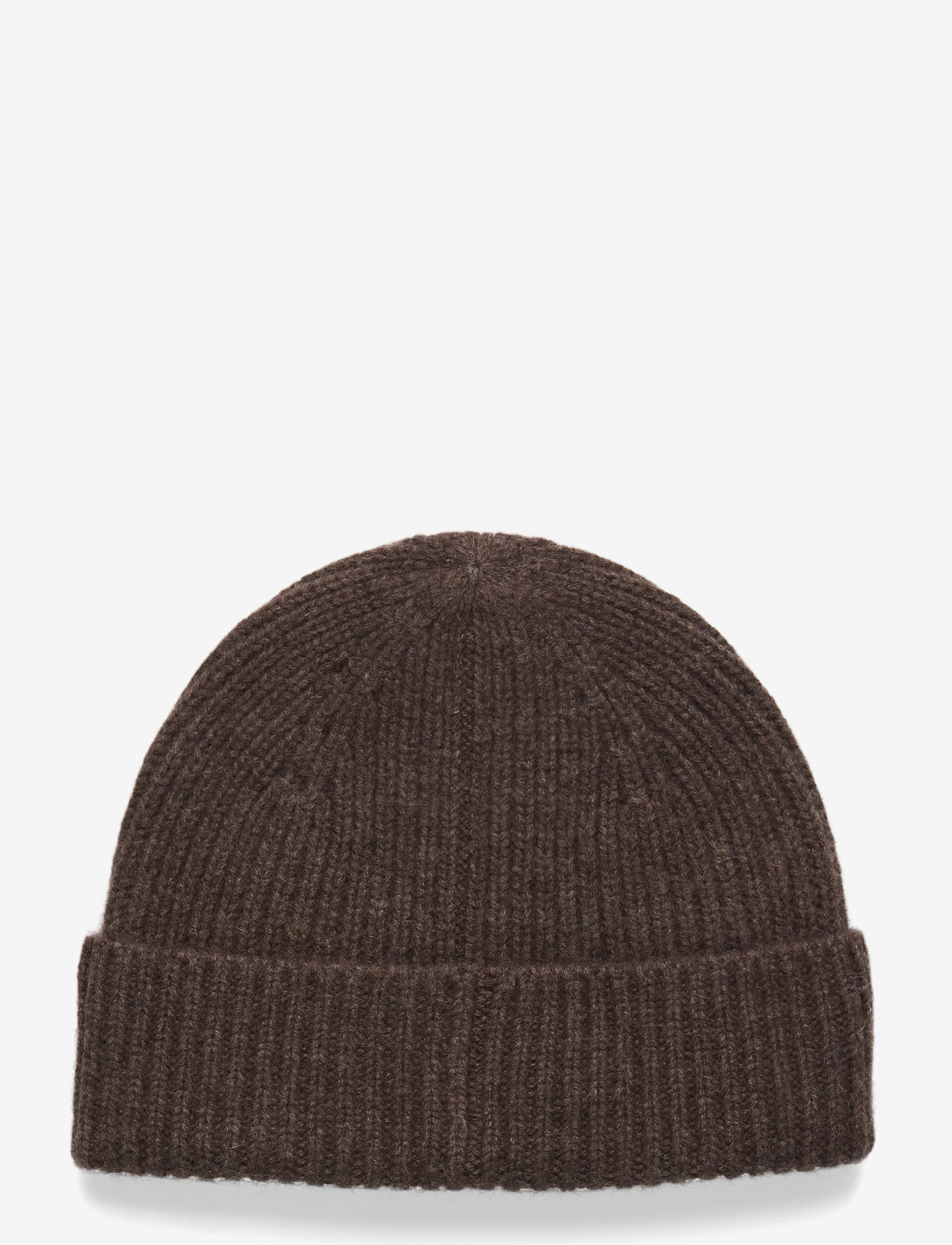 Davida Cashmere - Short Rib Fold Cap - osta olukorra järgi - cacao - 1