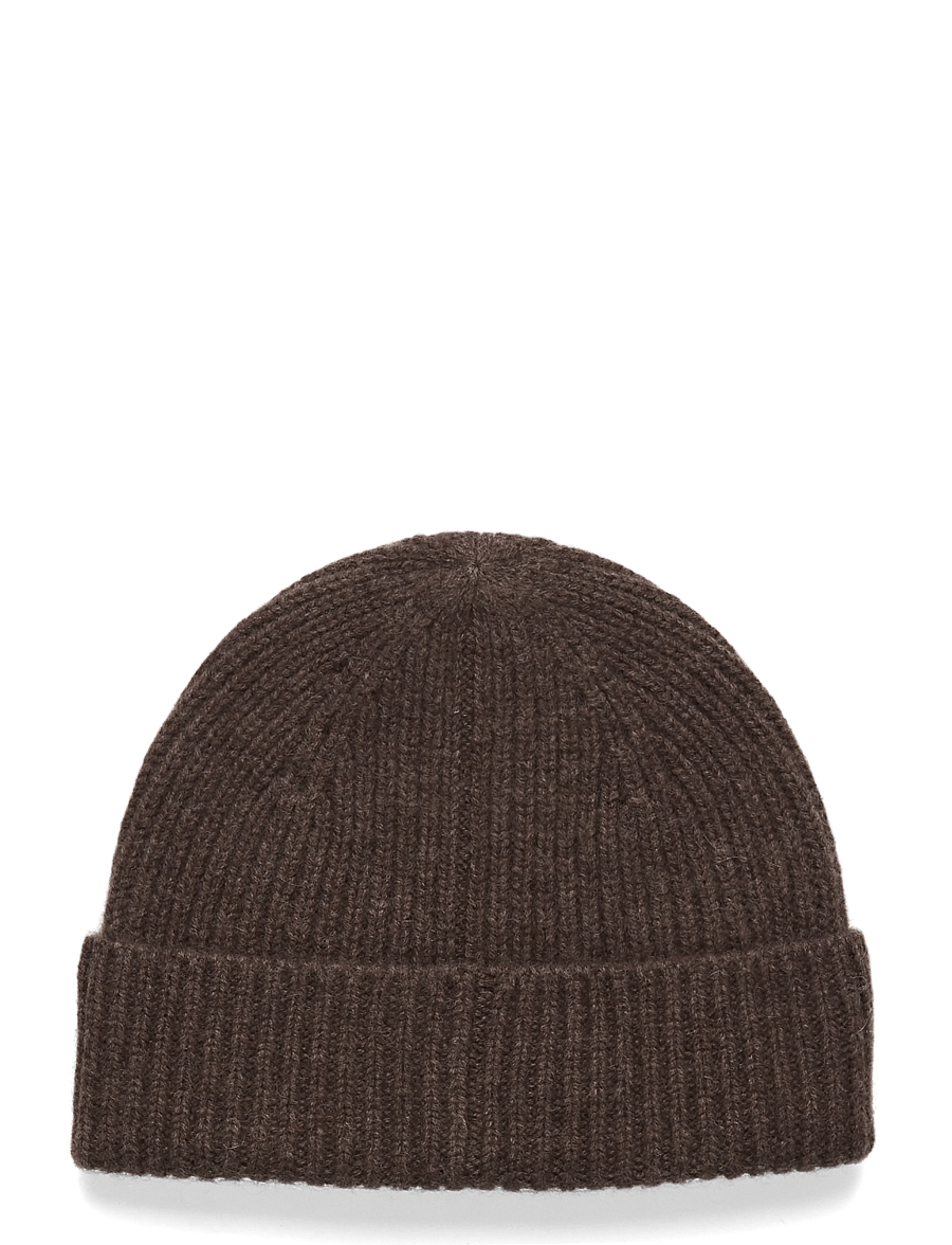 Davida Cashmere - Short Rib Fold Cap - shop by occasion - cacao - 1