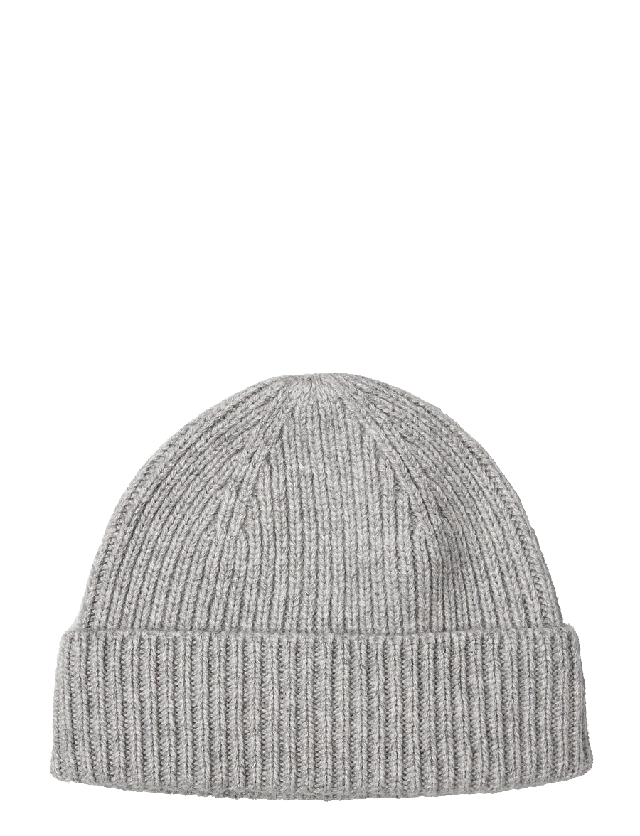 Davida Cashmere - Short Rib Fold Cap - osta olukorra järgi - light grey - 0