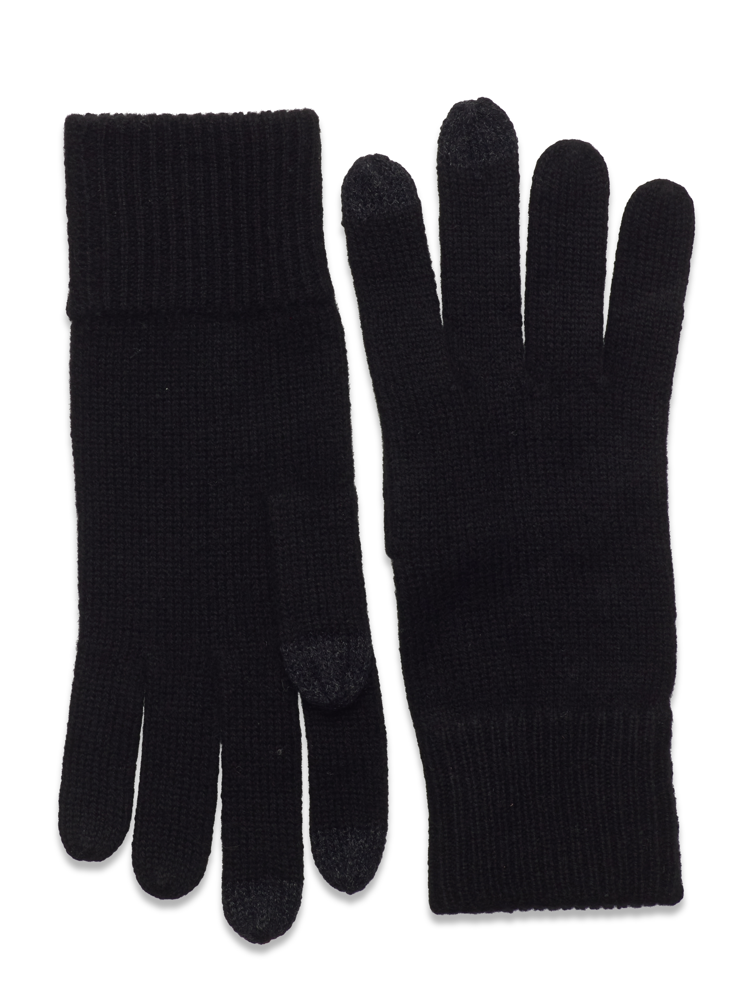 Davida Cashmere Touch Gloves, Kvinder, Touchhandsker, Sort, Str: ONE SIZE