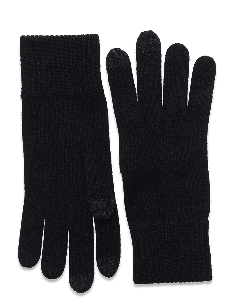 Davida Cashmere - Touch Gloves - cashmere - black - 0