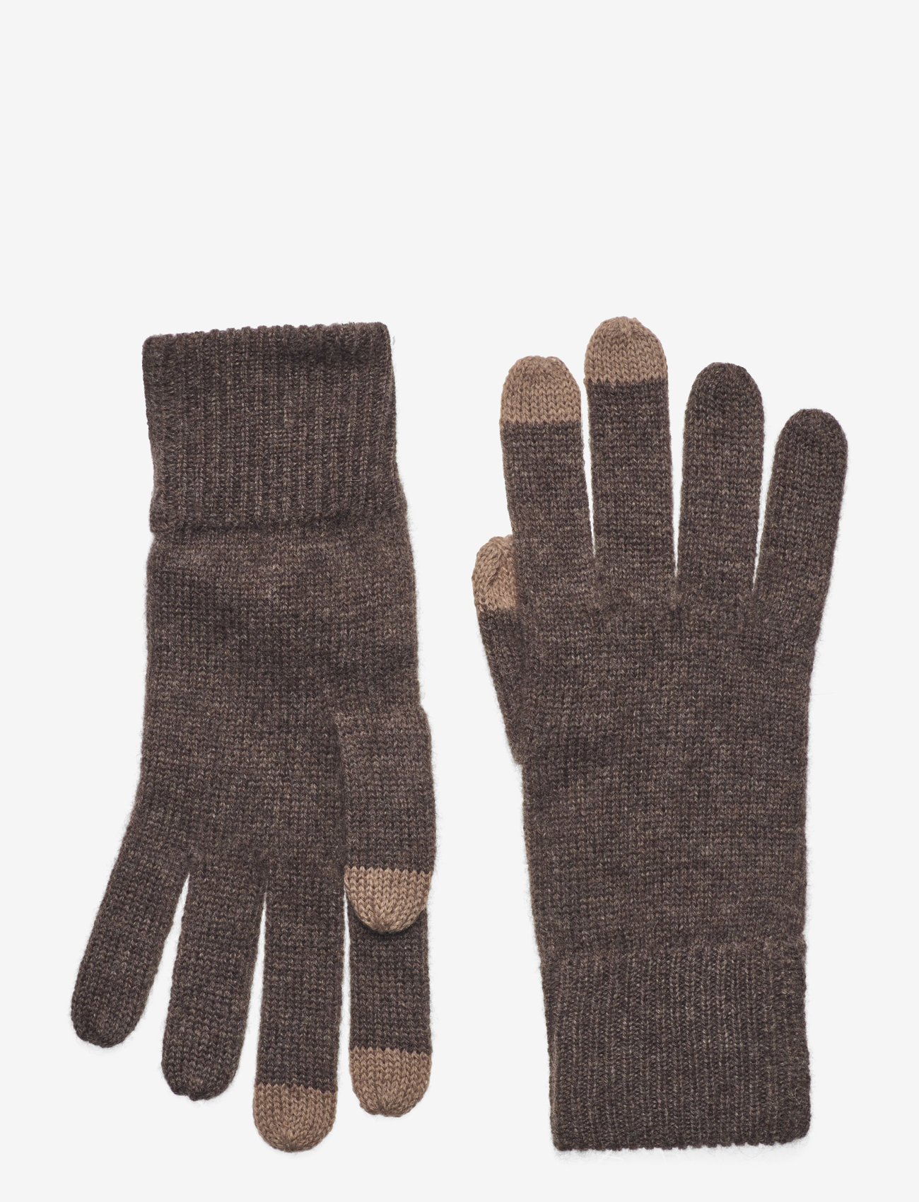 Davida Cashmere - Touch Gloves - kaschmir - cacao - 0