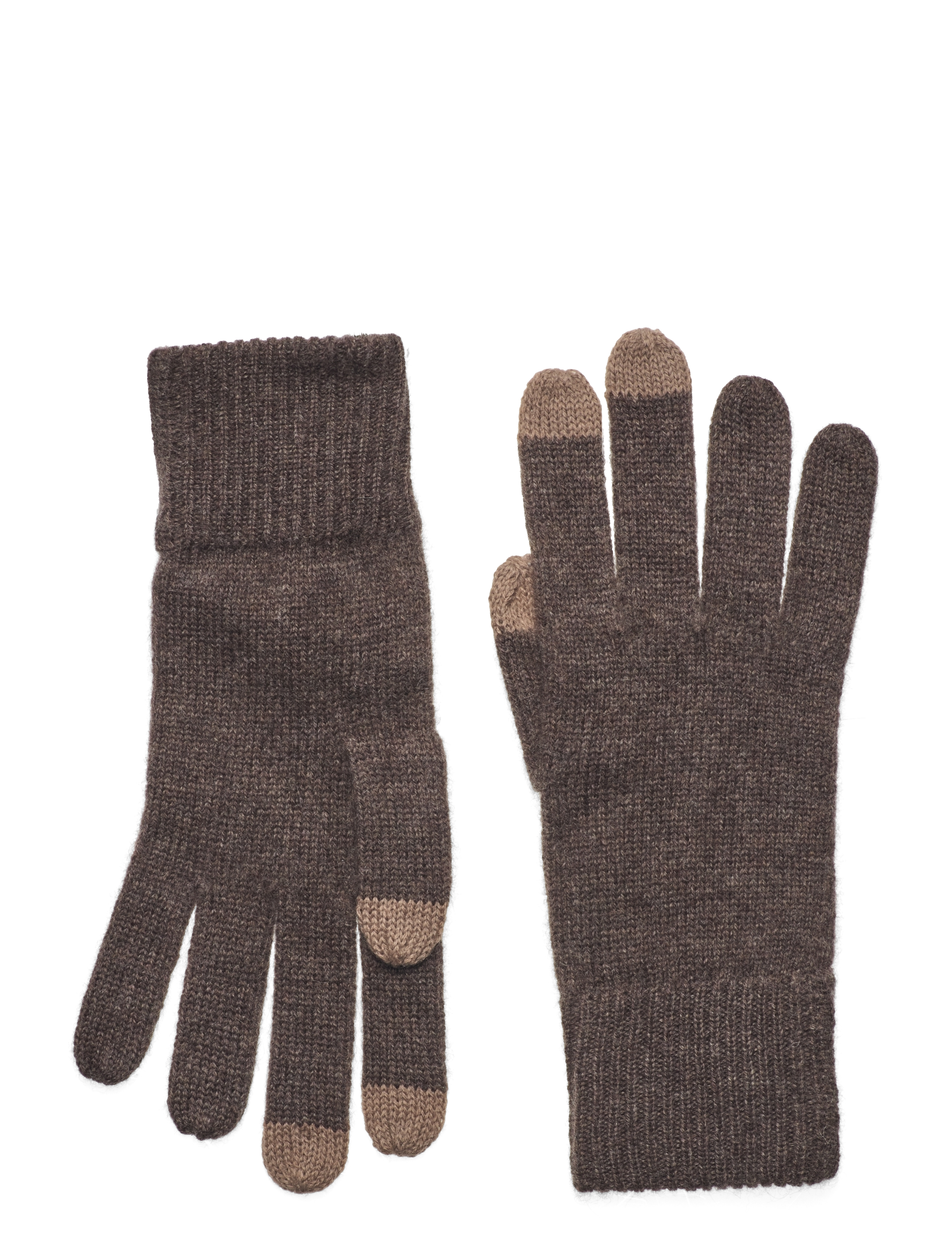 Davida Cashmere Touch Gloves - Cashmere - CACAO / brown