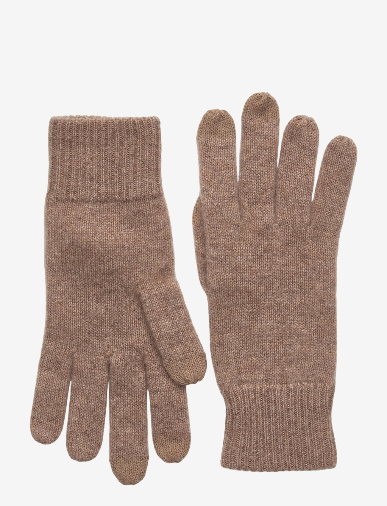 Davida Cashmere - Touch Gloves - accessories - mink - 0