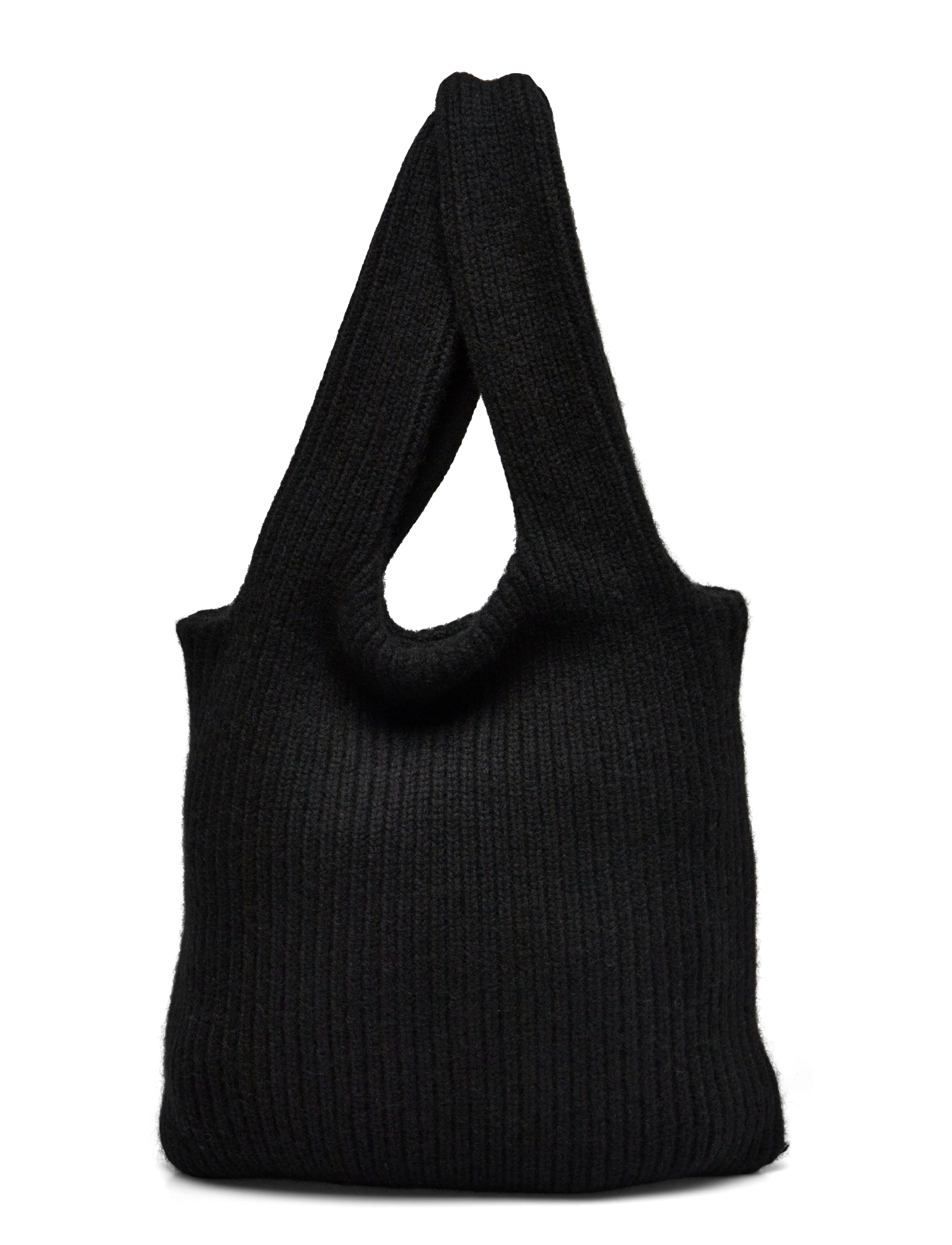 Davida Cashmere - Knitted Tote Bag - black - 1