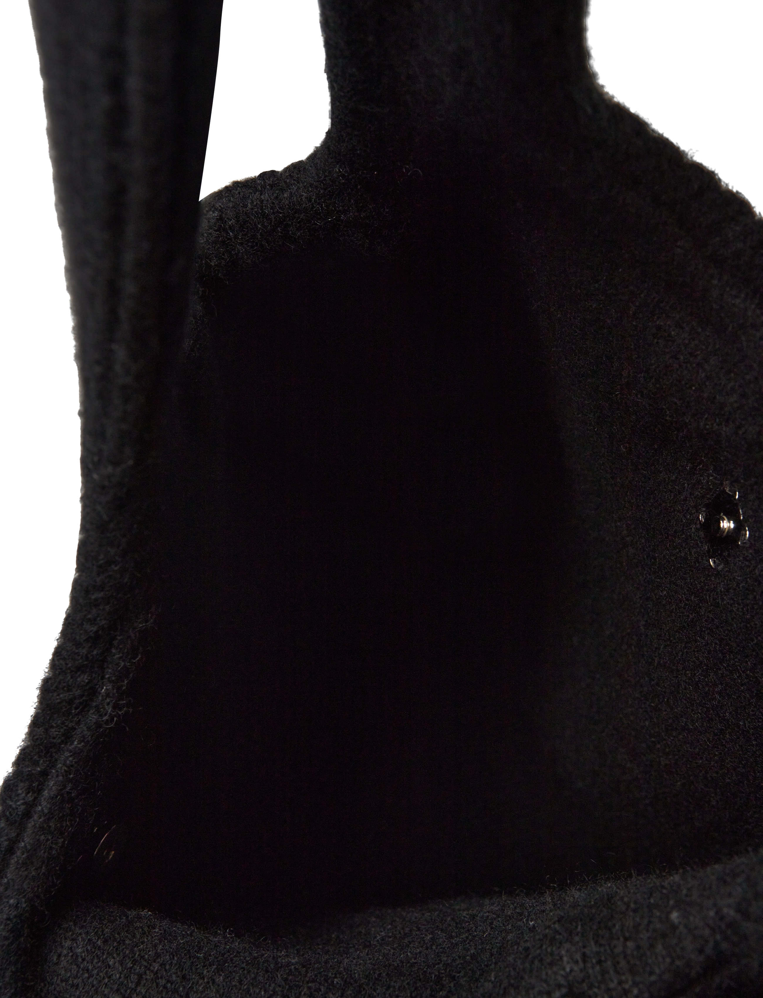 Davida Cashmere - Knitted Tote Bag - black - 3